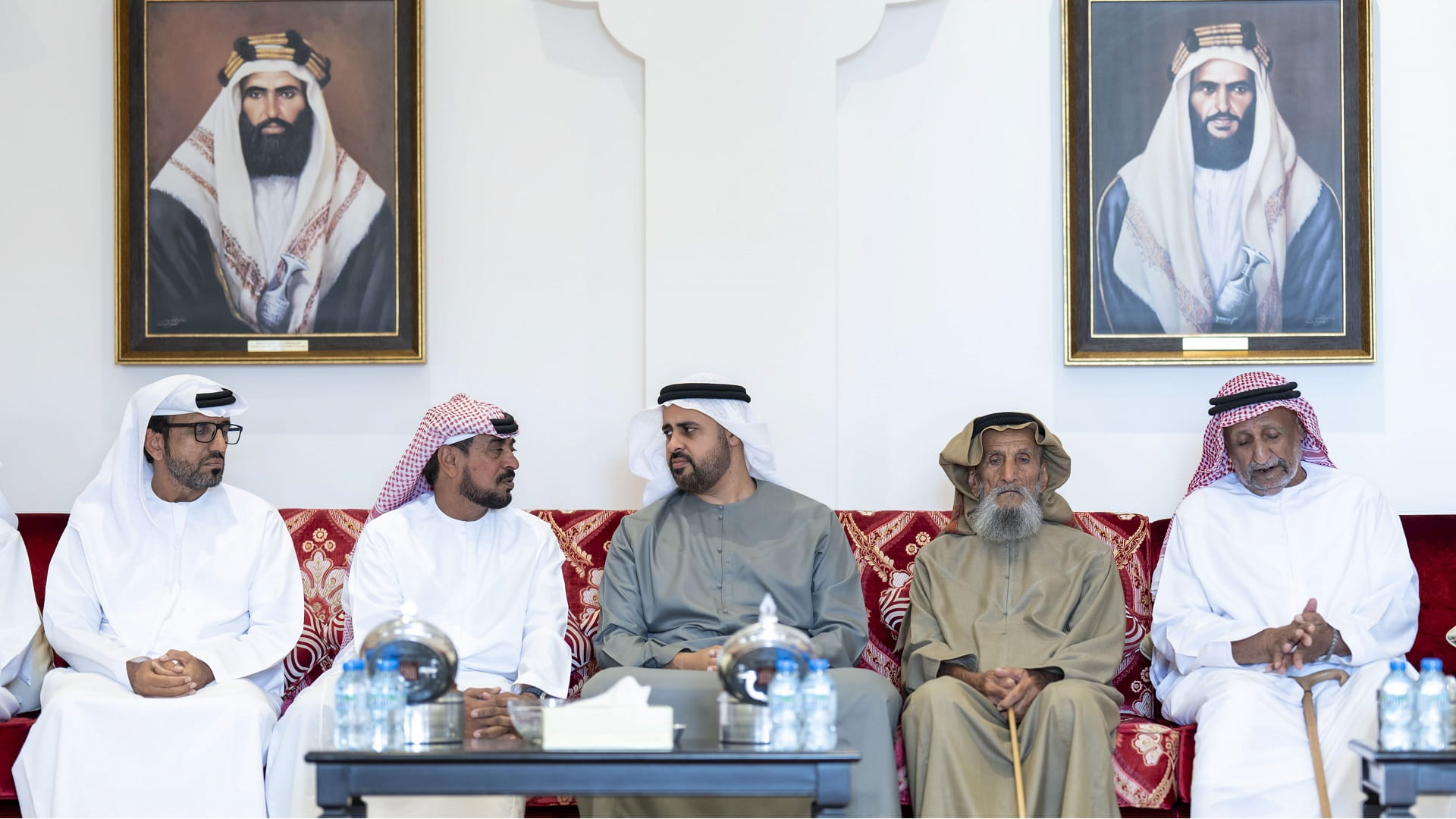Theyab bin Mohamed offers condolences to  Al Neyadi family 