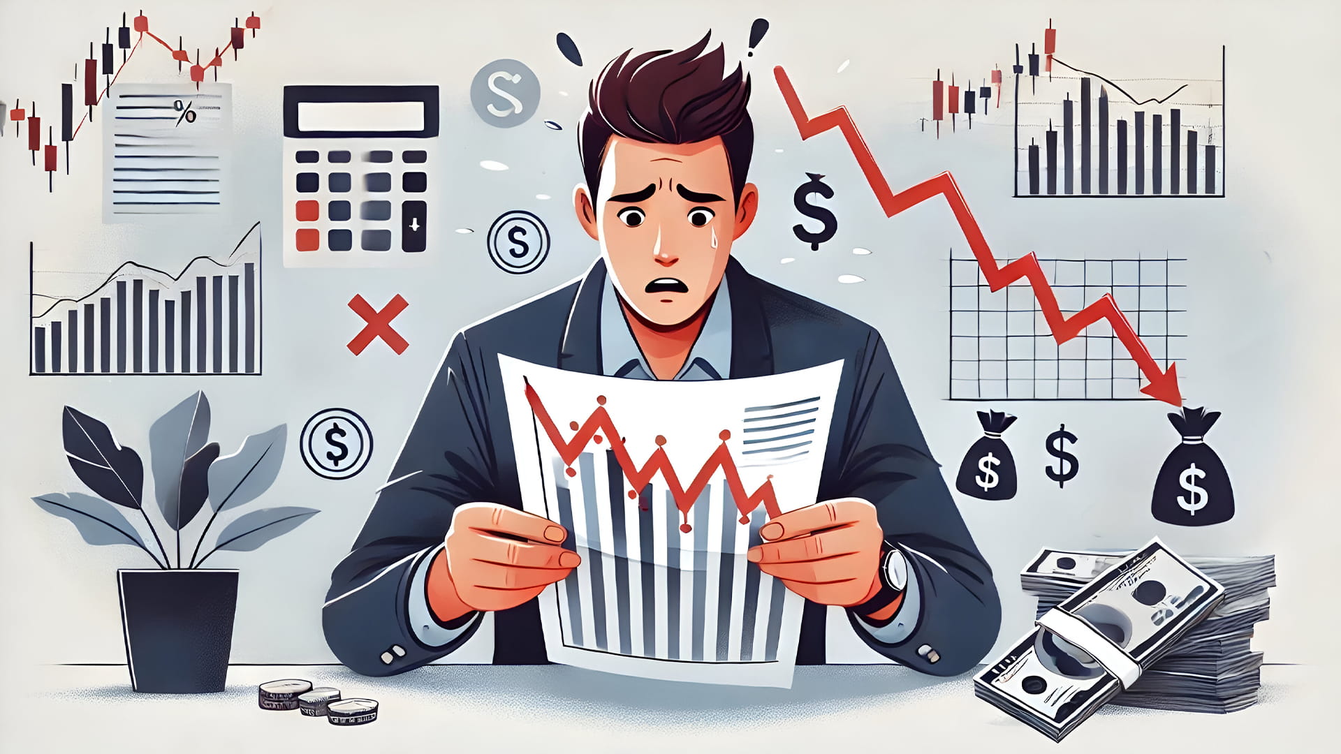 كيفية التعامل مع الأزمات المالية للخروح منها بأقل الخسائر 