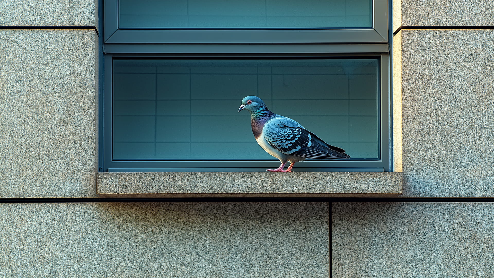 طرق طرد الحمام من الشبابيك والنوافذ 