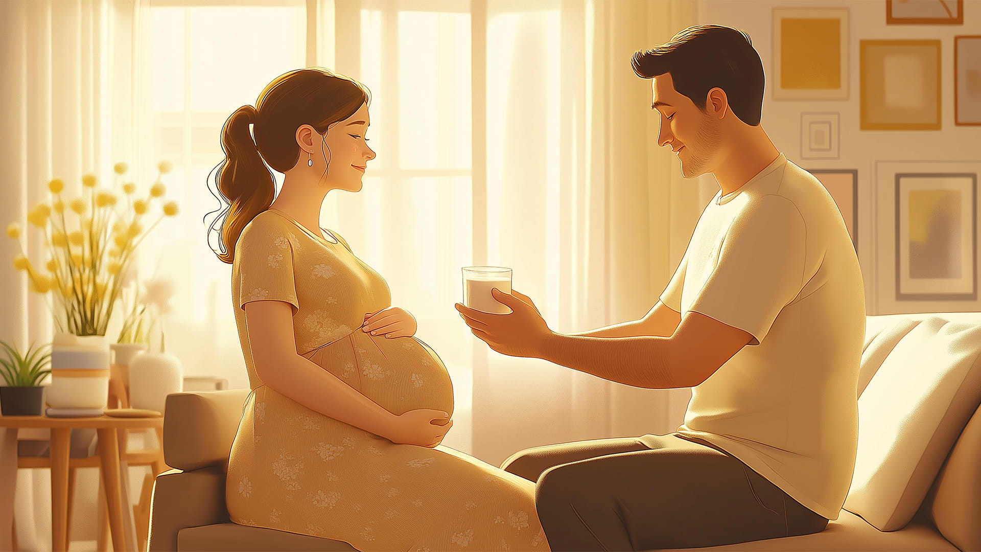 كيفية الاهتمام بالزوجة الحامل_ نصائح عملية مفيدة 