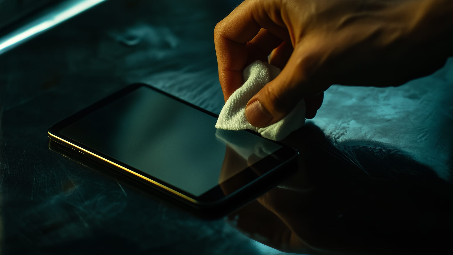 أفضل طريقة لتنظيف شاشة الموبايل دون خدوش 