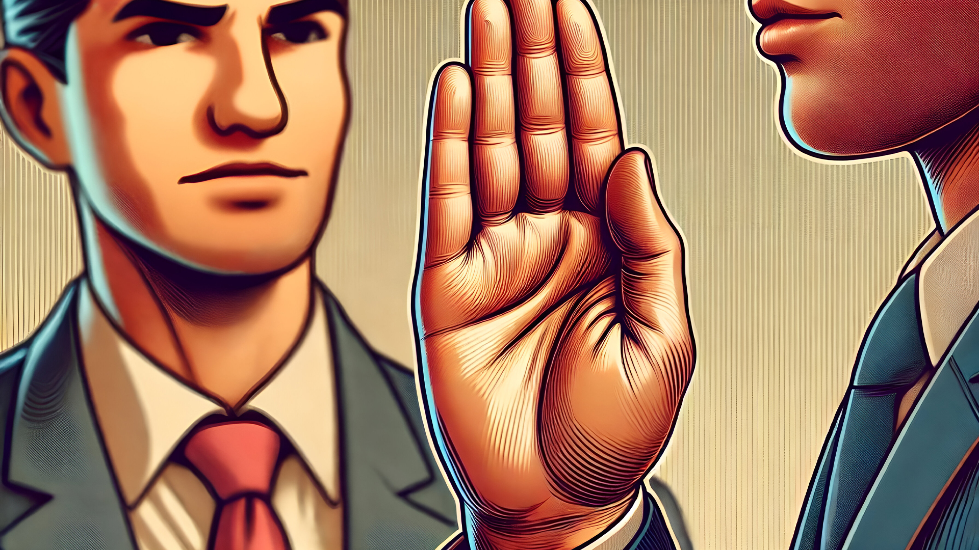 كيفية التعامل مع الشخص الذي يقاطع الحديث 