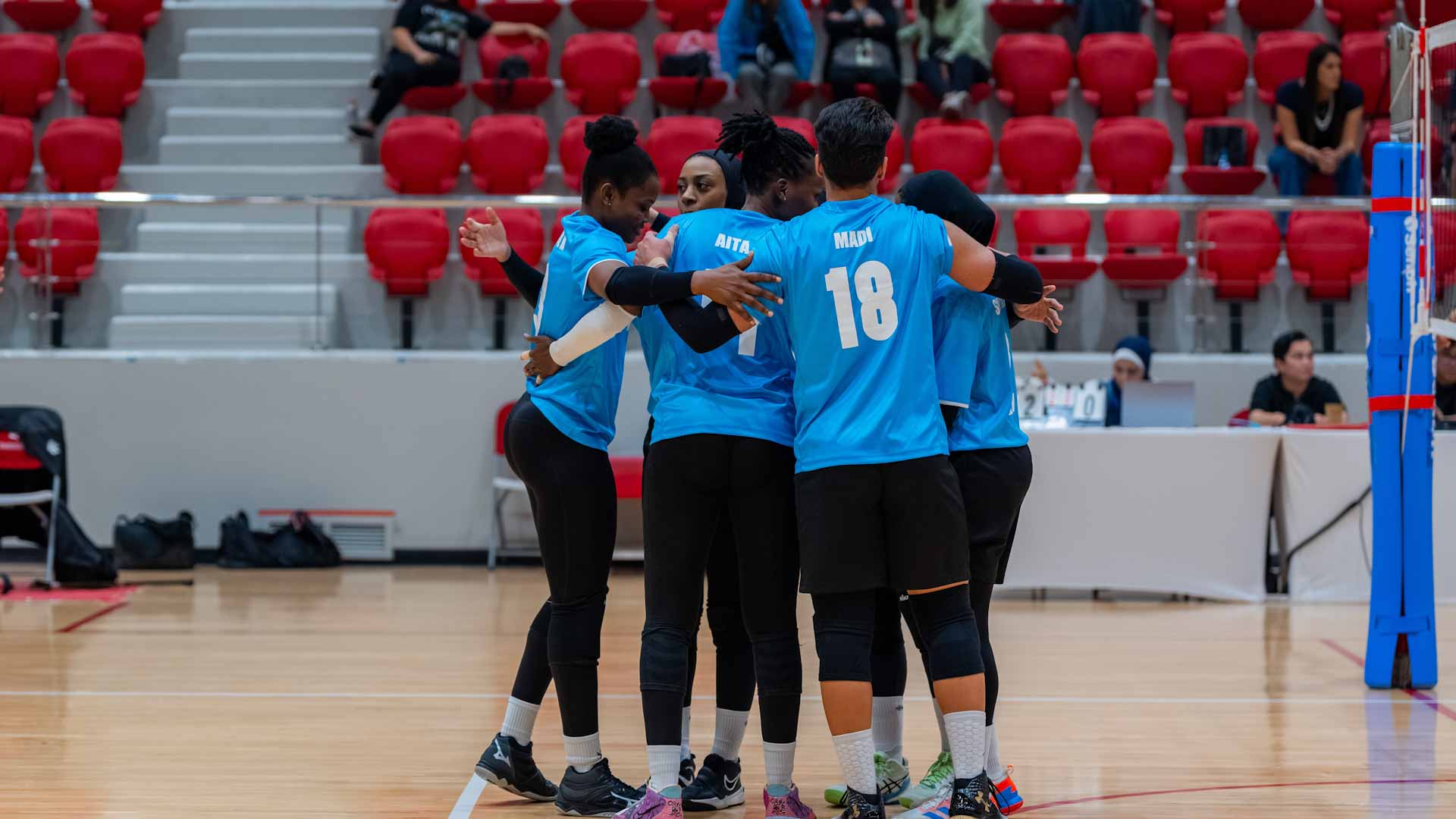 Sharjah Women's Sports Club excels in the Volleyball League 