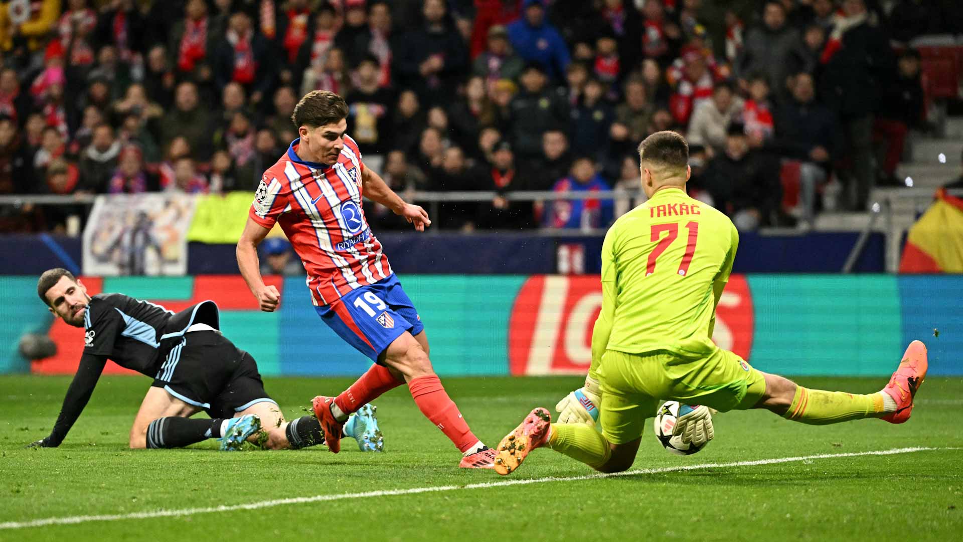 أتلتيكو مدريد يقسو على سلوفان براتيسلافا بدوري أبطال أوروبا 
