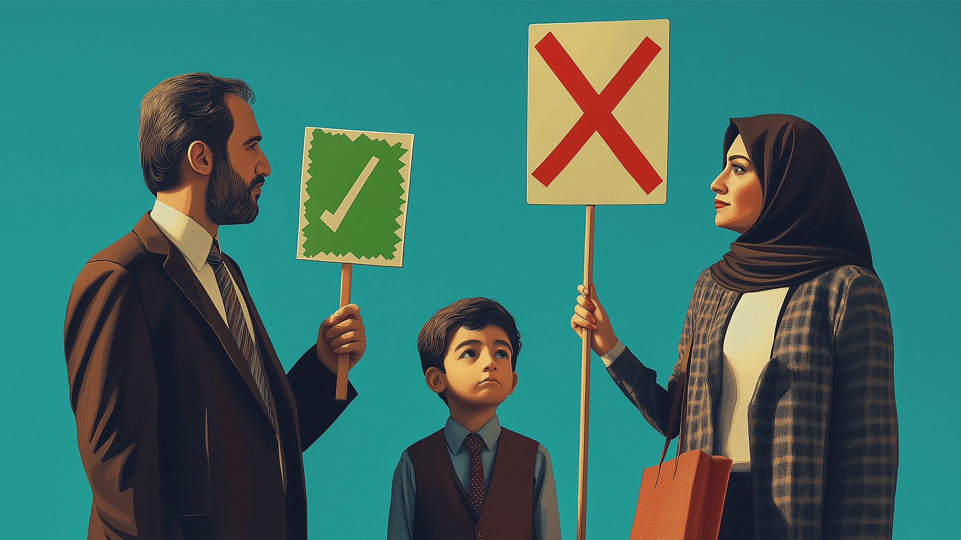 أسباب اختلاف الأزواج حول طرق تربية الأبناء وتأثير ذلك عليهم 