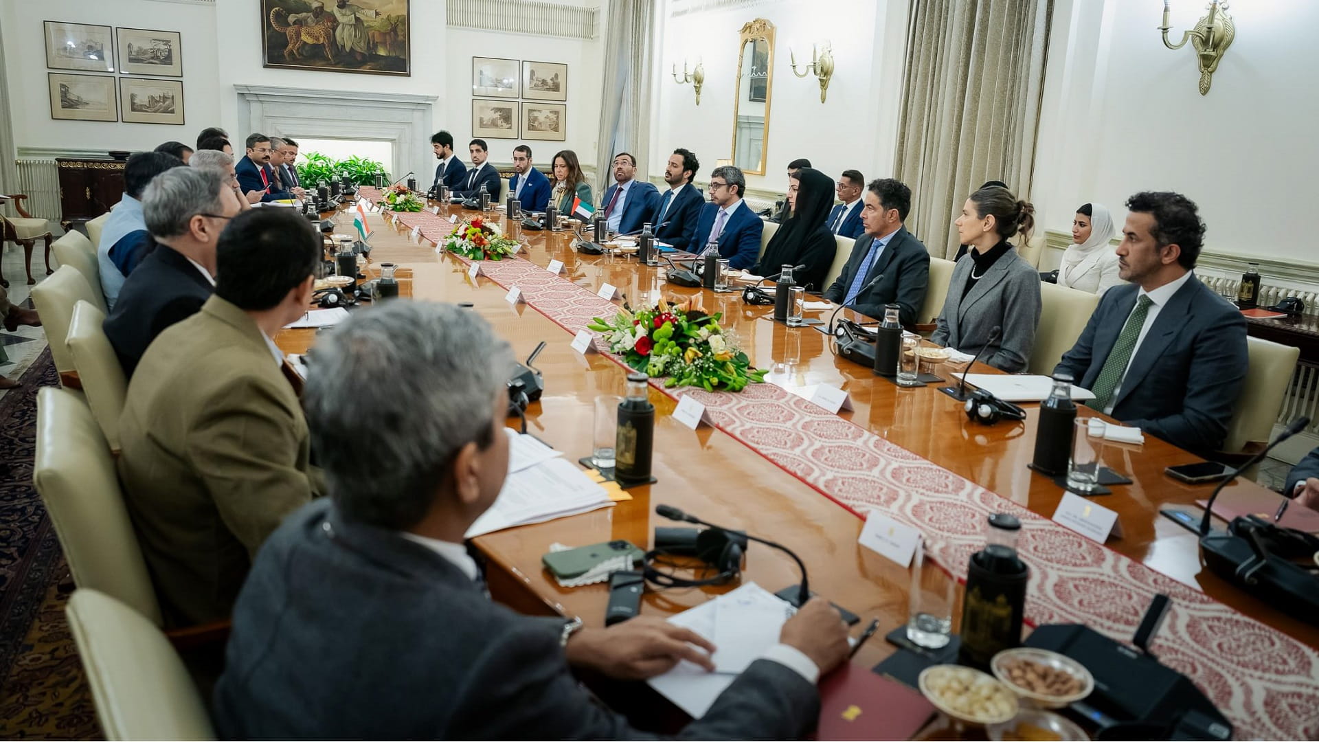 Abdullah bin Zayed, India’s minister co-chair India-UAE meeting