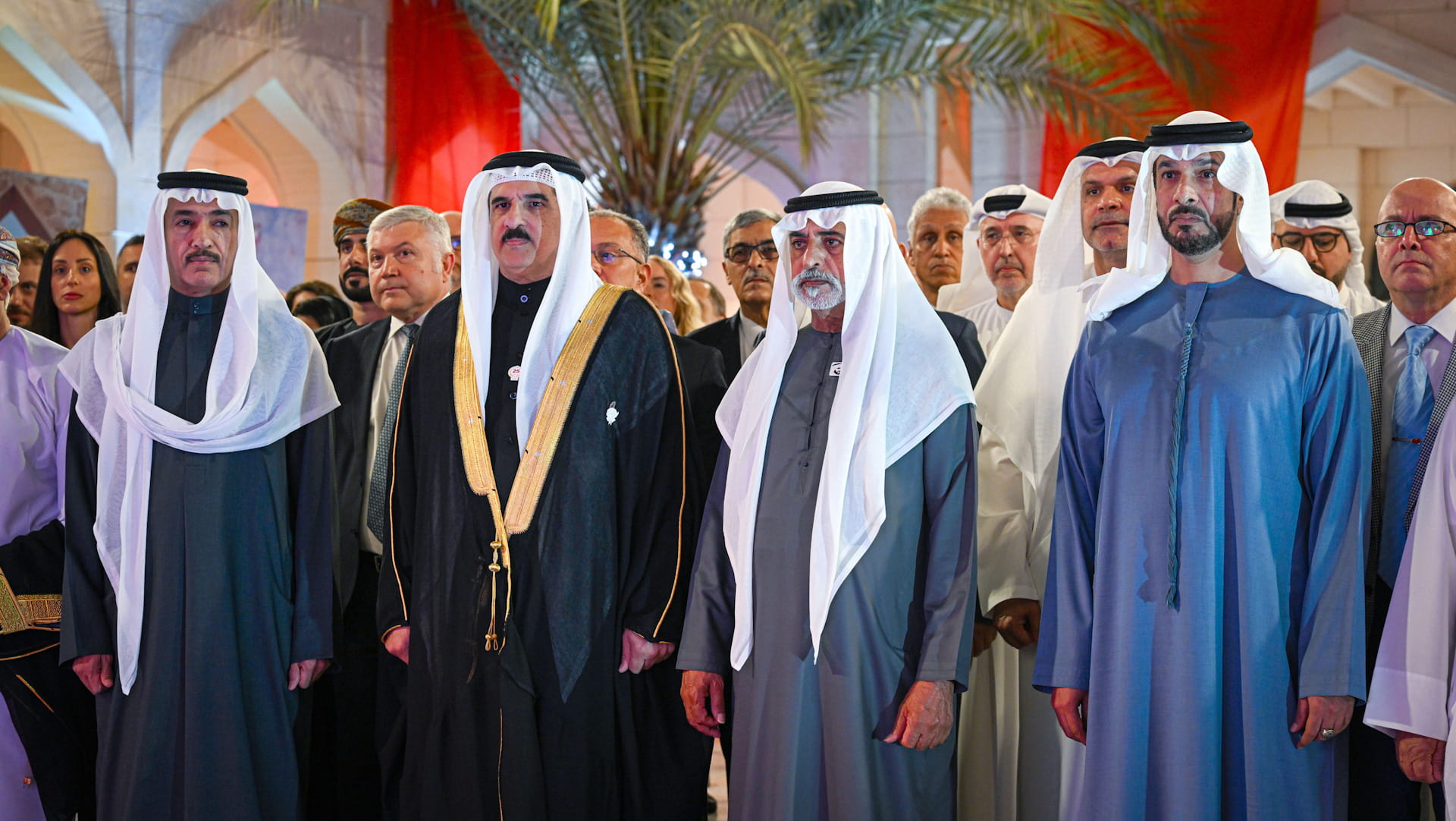 نهيان بن مبارك يشهد حفل سفارة البحرين بمناسبة العيد الوطني للمملكة 