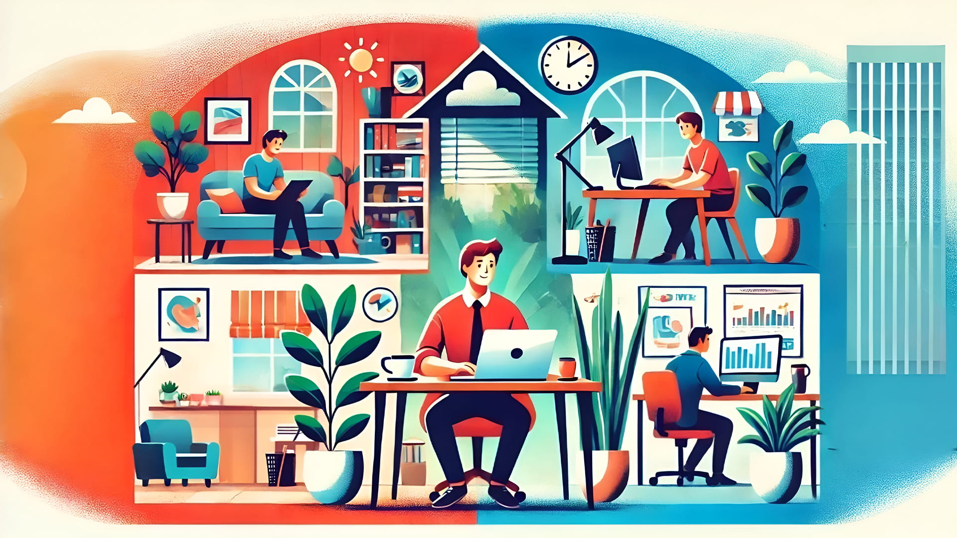 نظام العمل المرن وسيلة لراحة صاحب العمل والموظف