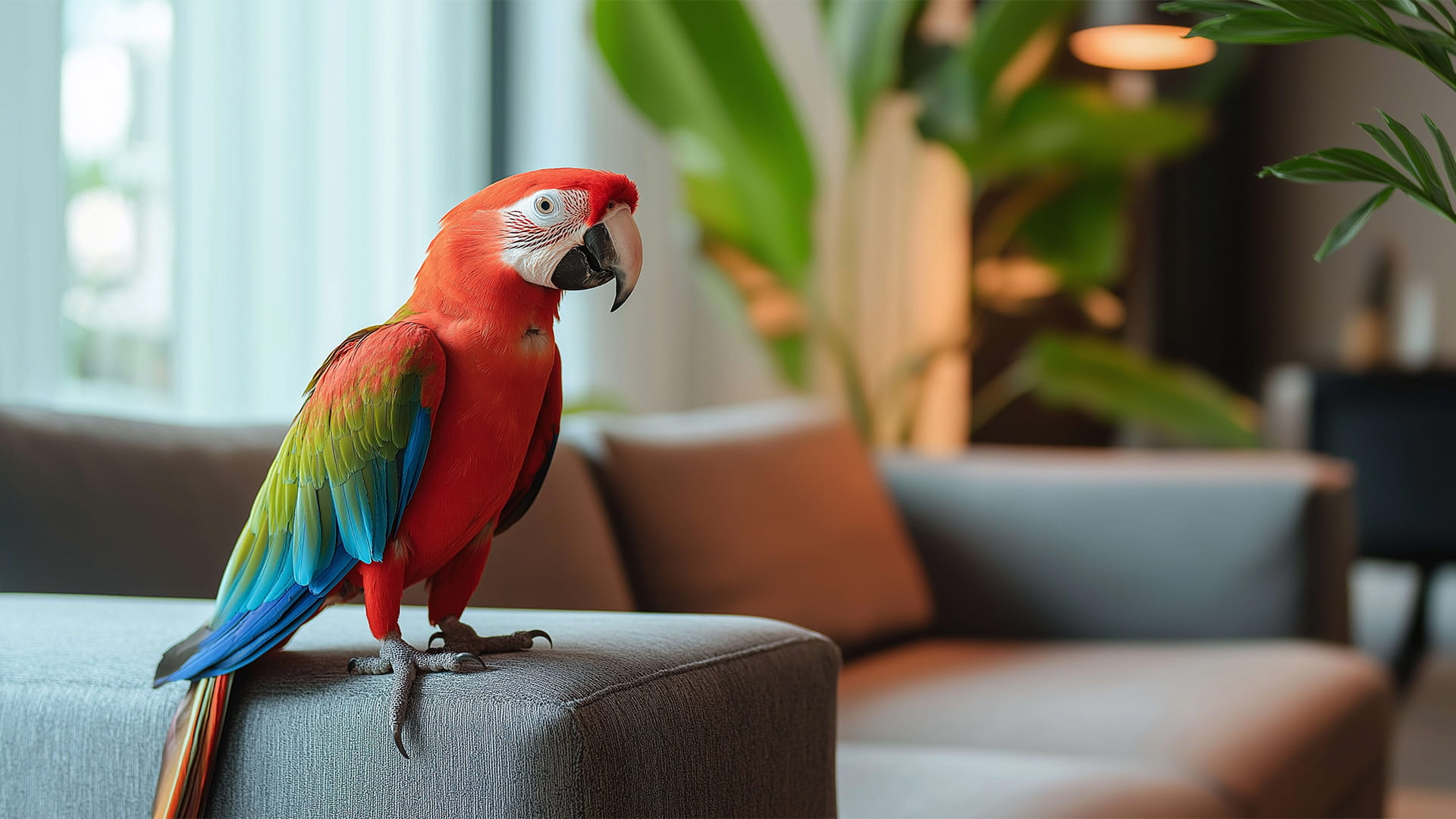 نصائح مهمة لتربية الببغاء في المنزل