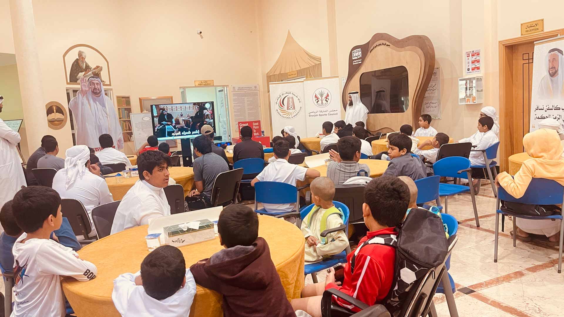 Mleiha Club marks Arabic Language Day 