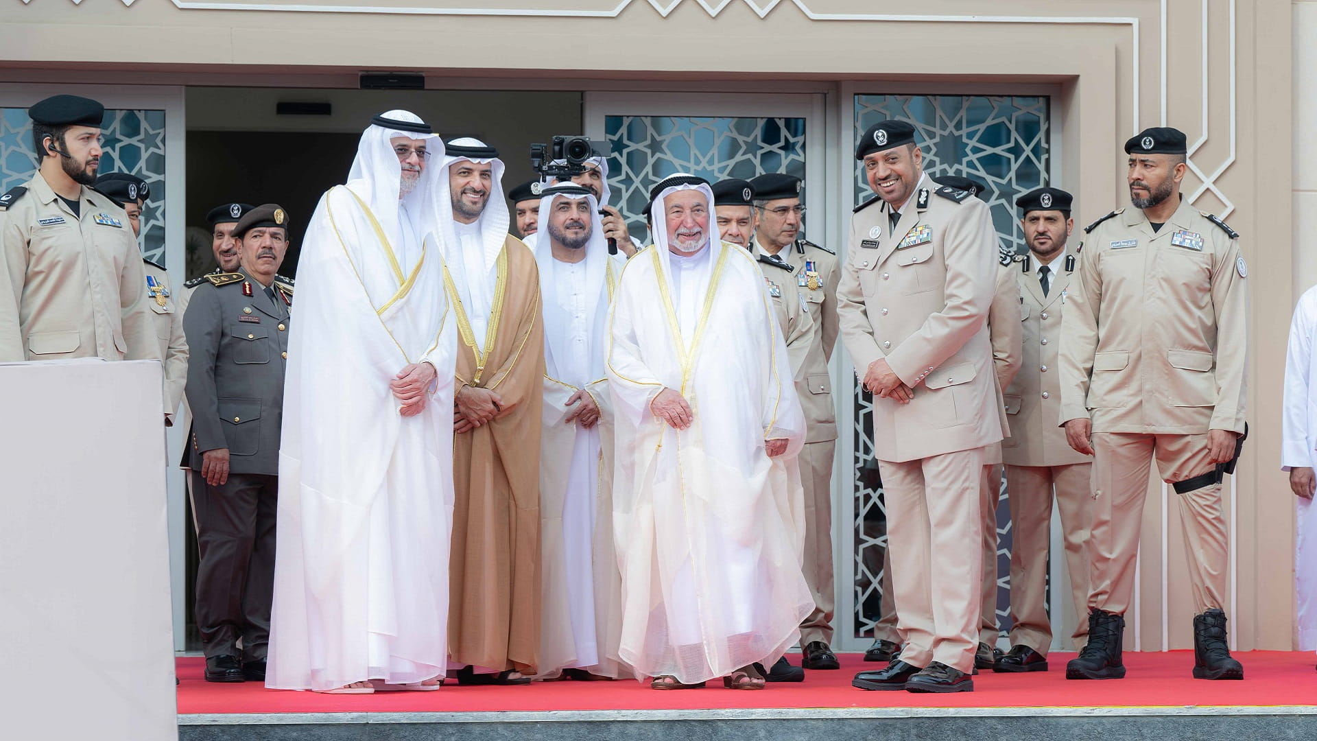 Sultan Al Qasimi inaugurates Police HQ, approves 4,138 promotions