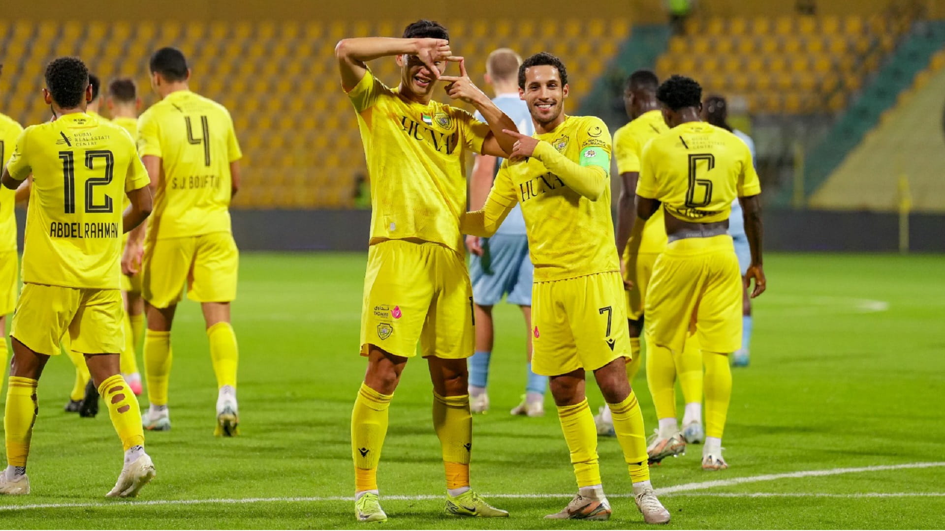 الوصل يفوز على بني ياس في ذهاب ربع نهائي كأس مصرف أبوظبي الإسلامي 