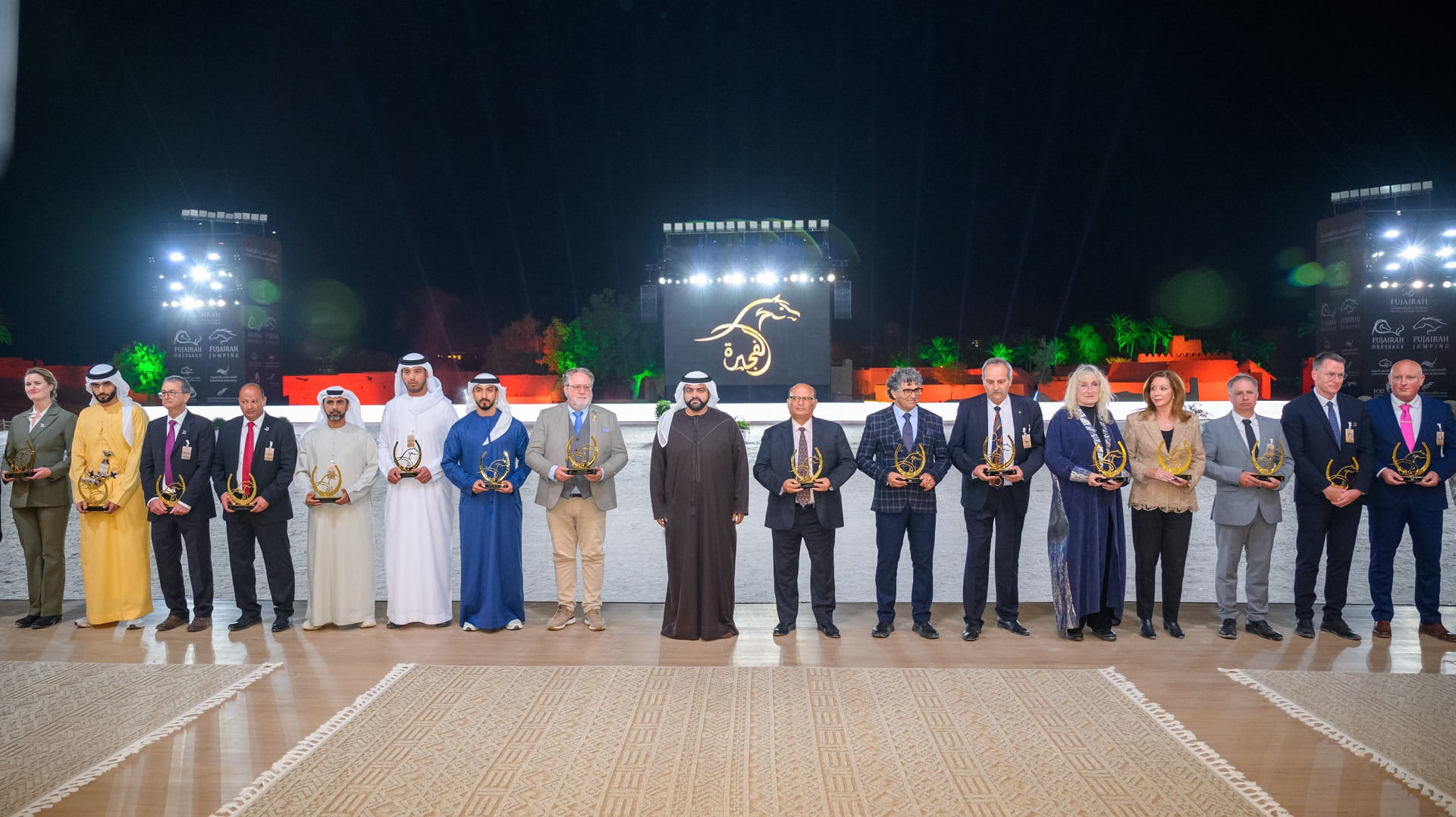 Fujairah CP attends Fujairah Horse Championship closing ceremony 