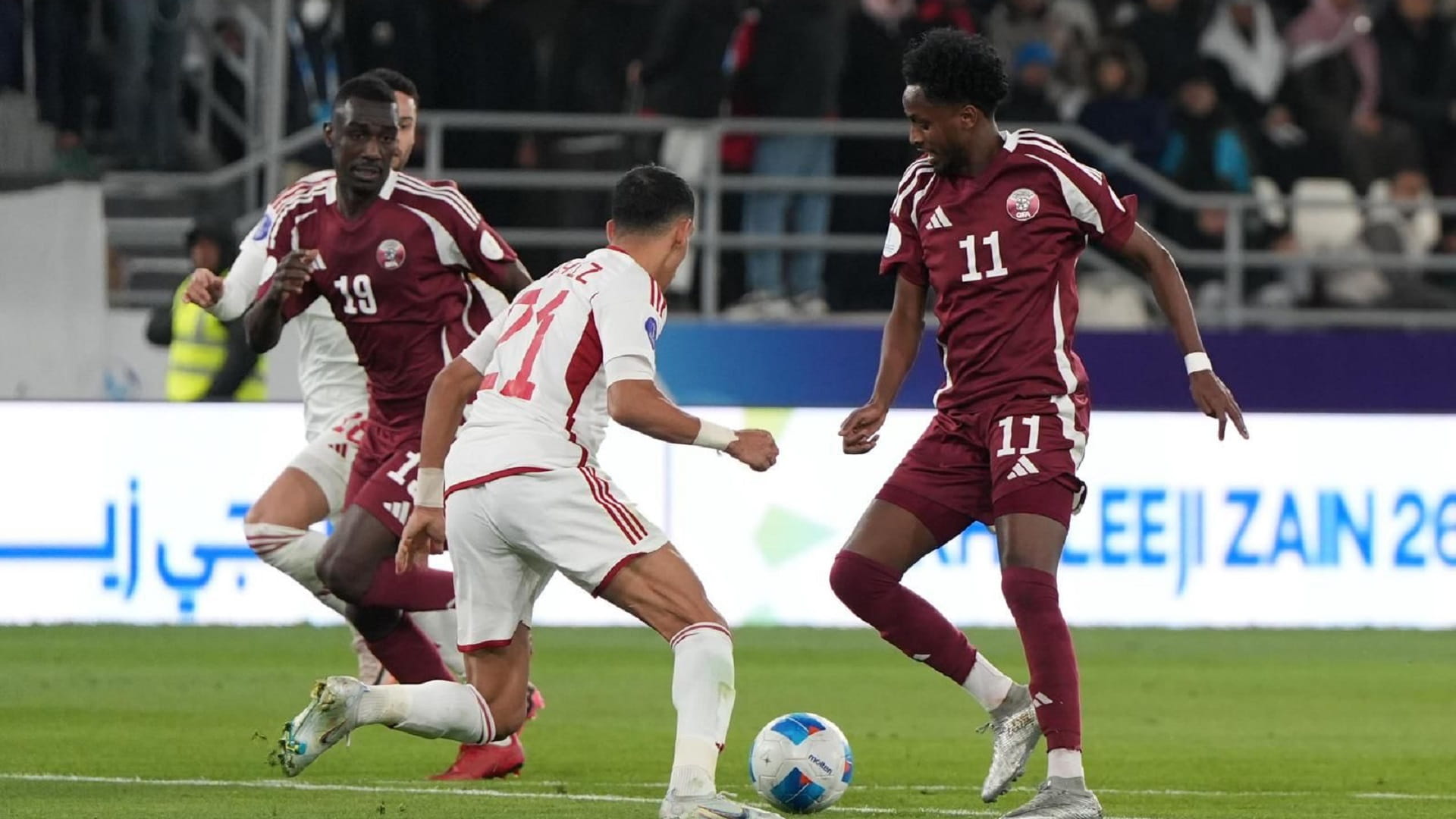 Arabian Gulf Football Cup: UAE 1-1 Qatar