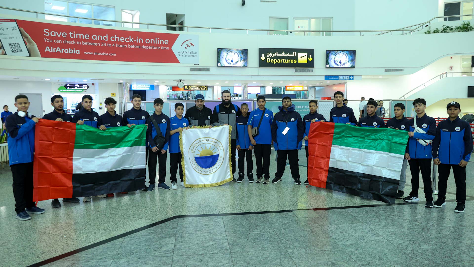 Sharjah judo team sets off for Alexandria training camp 