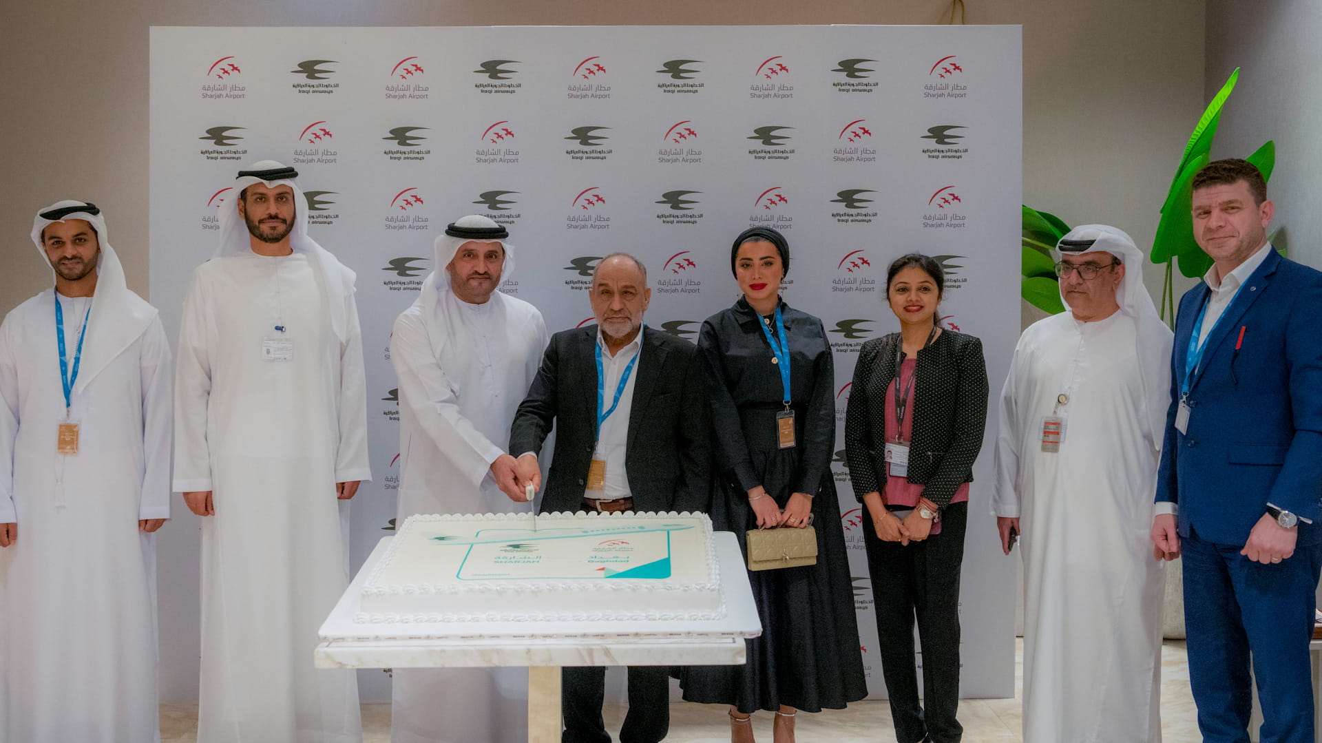 Sharjah Airport commemorates Iraqi Airways' inaugural flight 