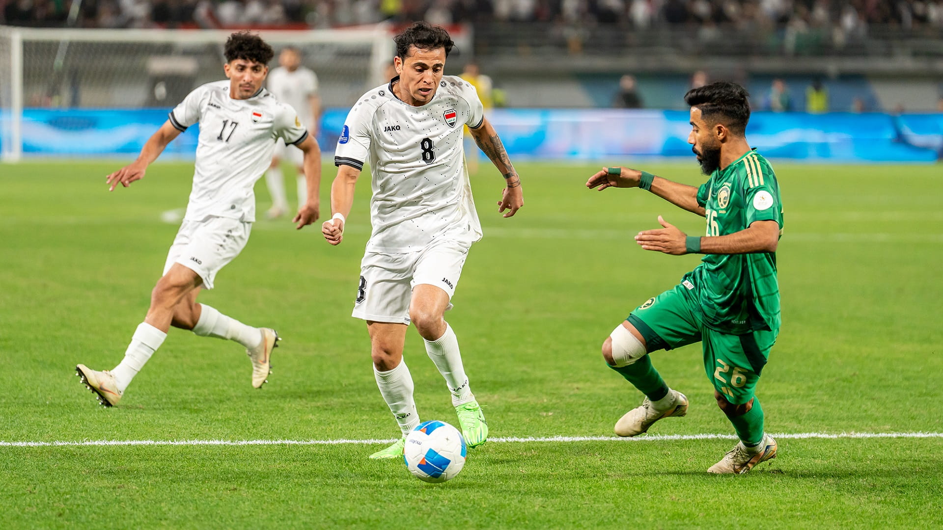 منتخب السعودية يفوز على نظيره العراقي ويتأهل لنصف نهائي "خليجي 26"