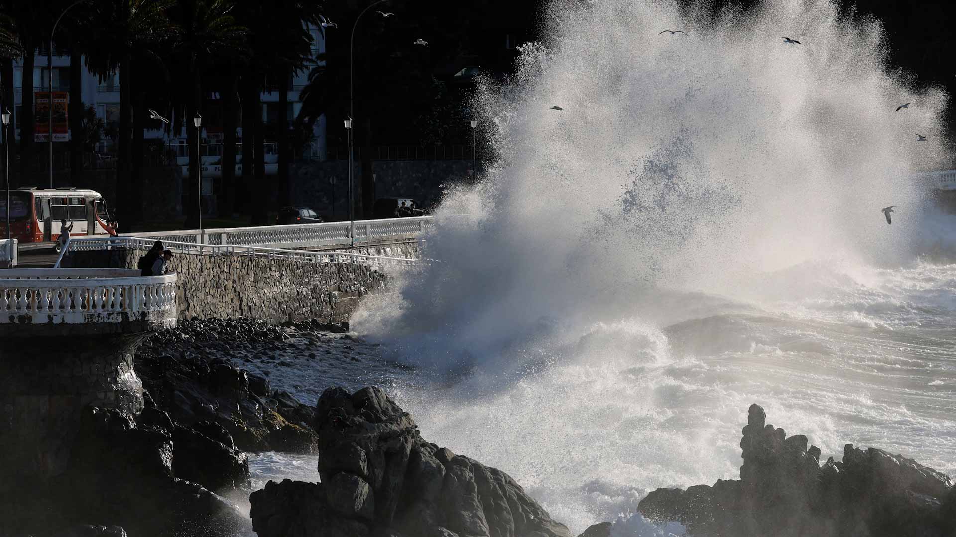 Peru closes 91 ports amid massive waves 