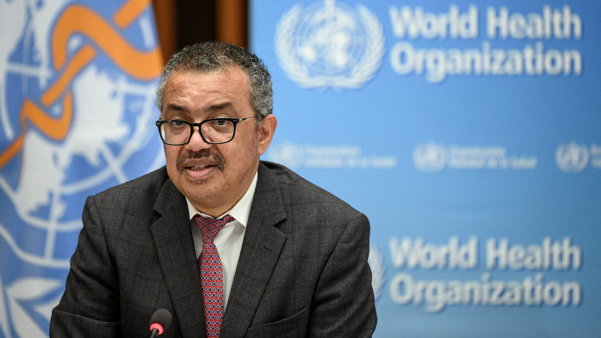 المدير العام لمنظمة الصحة العالمية تيدروس أدهانوم غيبرييسوس