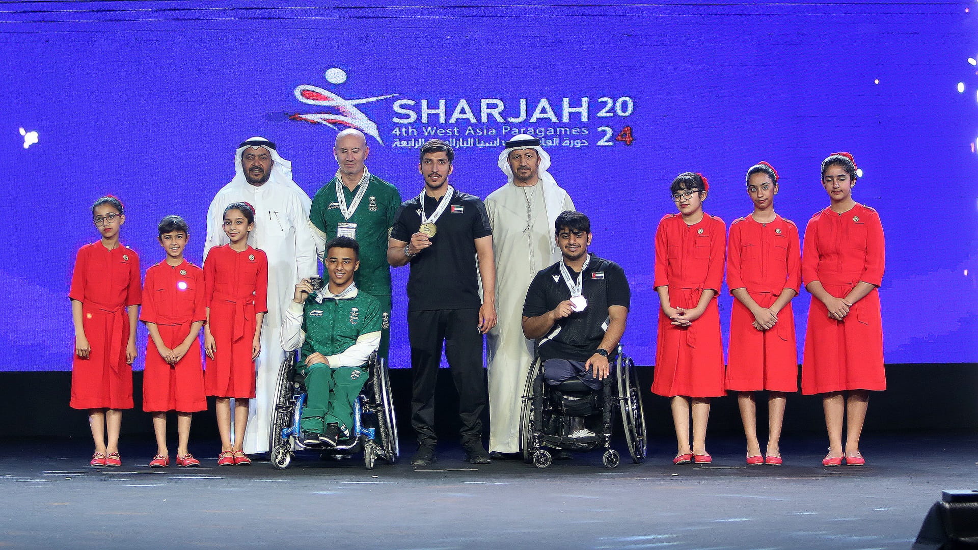 Image for the title: The UAE reaps 52 medals in the “West Asia Paragames” 