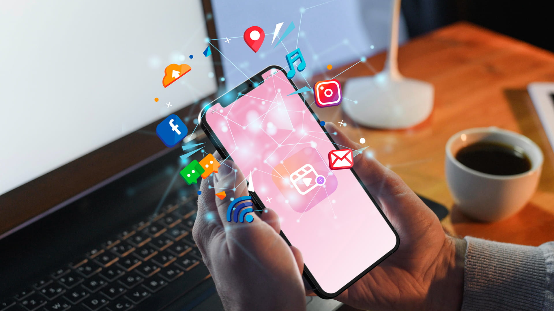 صورة بعنوان: عدد مستخدمي وسائل التواصل الاجتماعي في العالم يتخطى عتبة 5 مليارات 