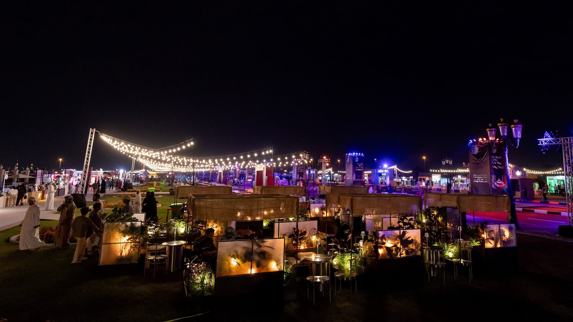 Image for the title: SCTDA Welcomes Visitors to Light Village 2024 