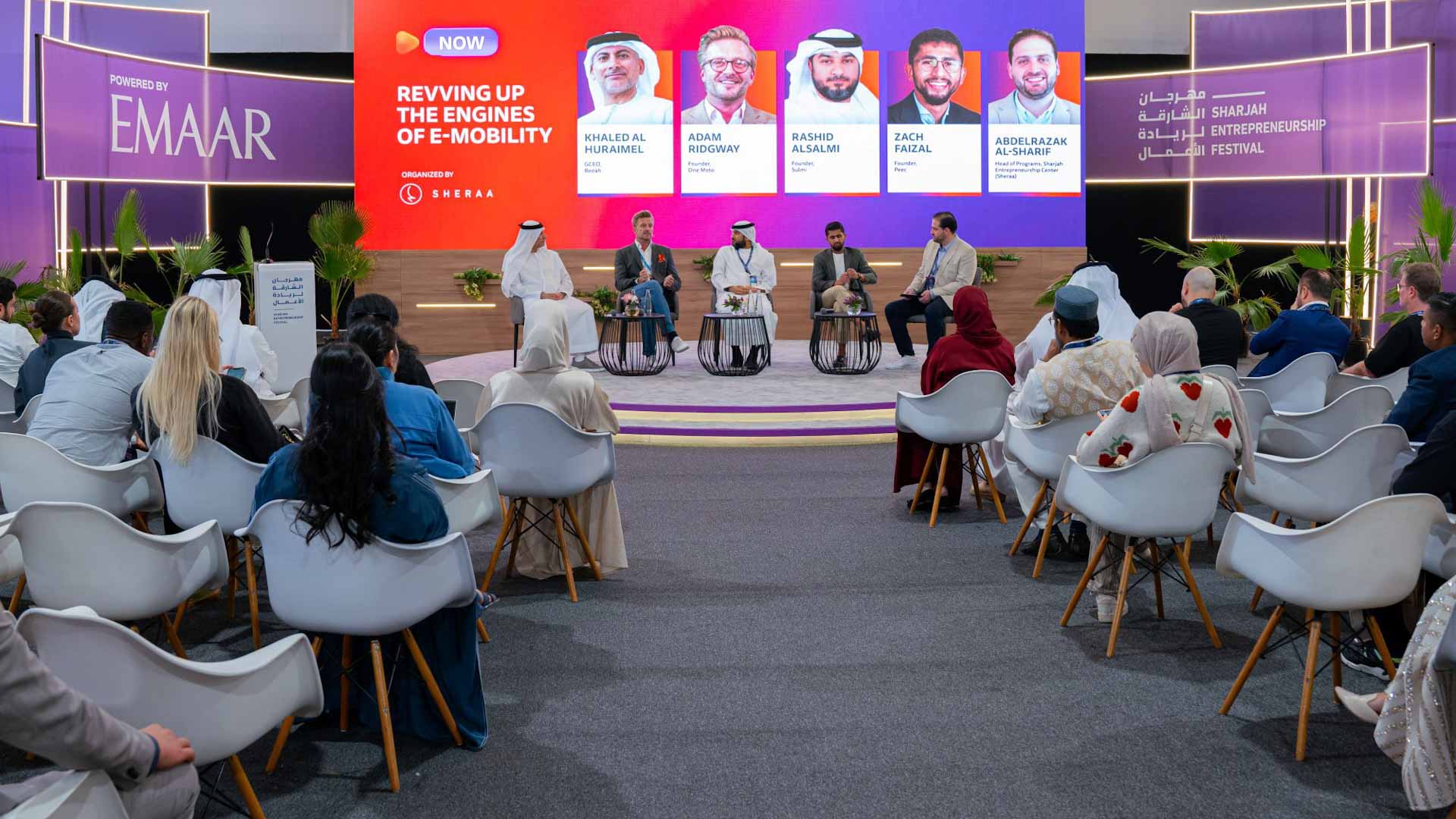 صورة بعنوان: خبراء يناقشون أثر الممارسات الخضراء في "مهرجان ريادة الأعمال" 