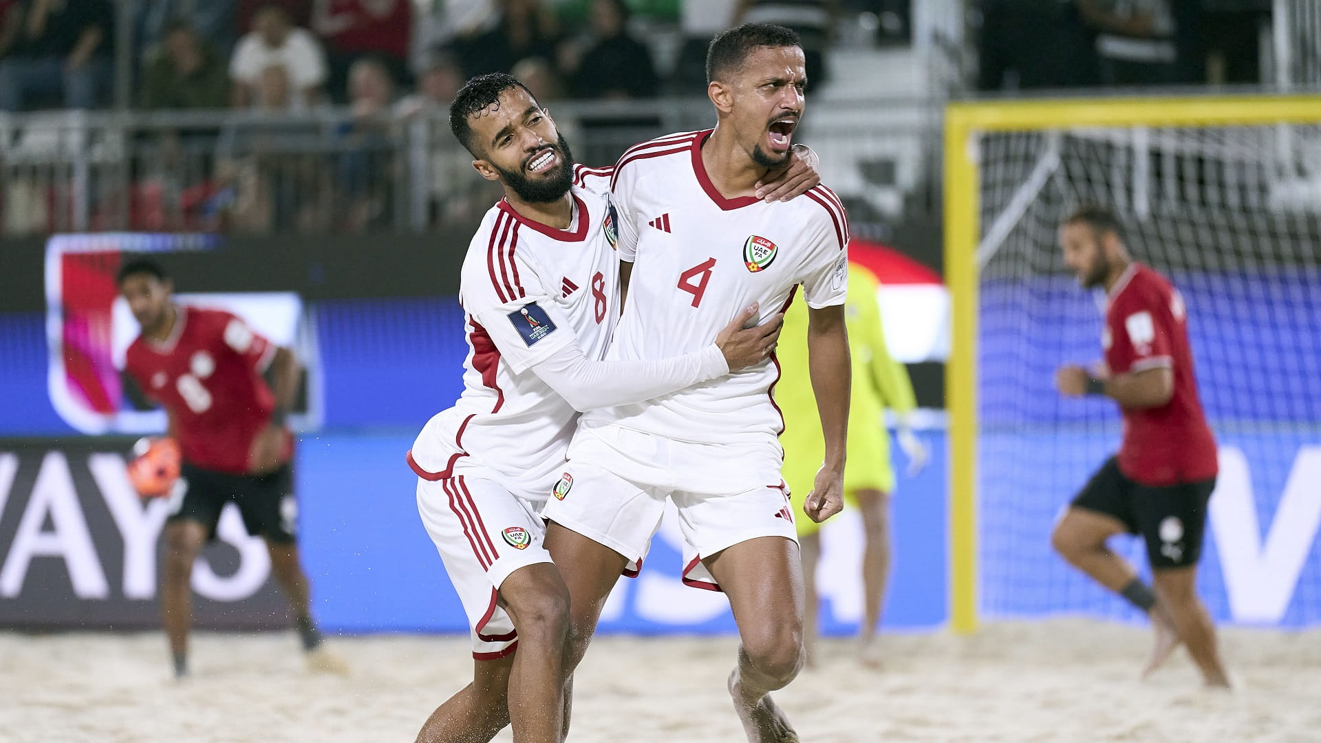 صورة بعنوان: مونديال الشاطئية... فوز منتخب الإمارات على نظيره المصري 