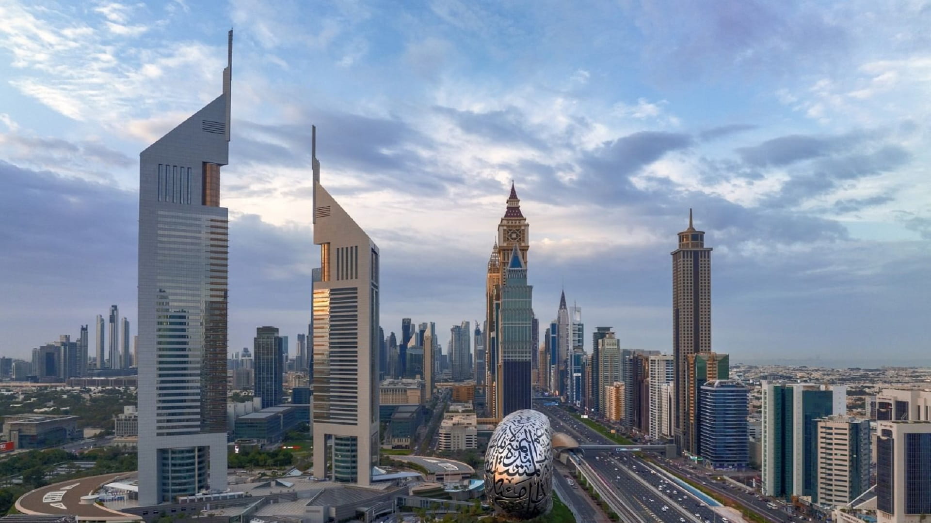 صورة بعنوان: طقس الثلاثاء في الإمارات.. صحو بوجه عام وغائم جزئياً أحياناً 