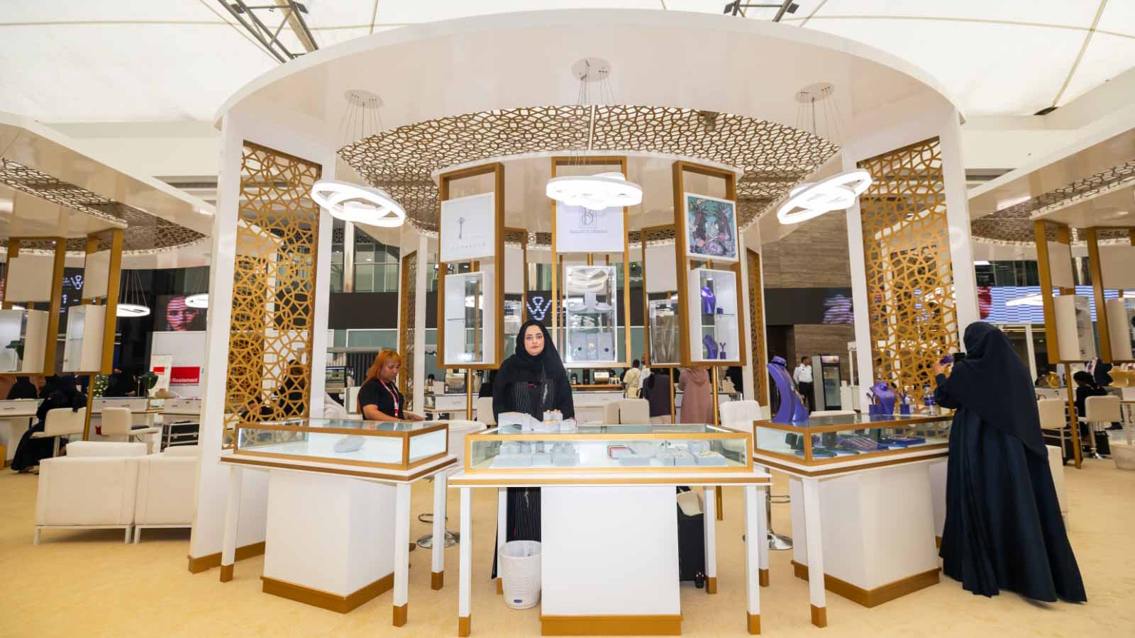 Image for the title: Emirati designers showcase unique designs at WJMES 