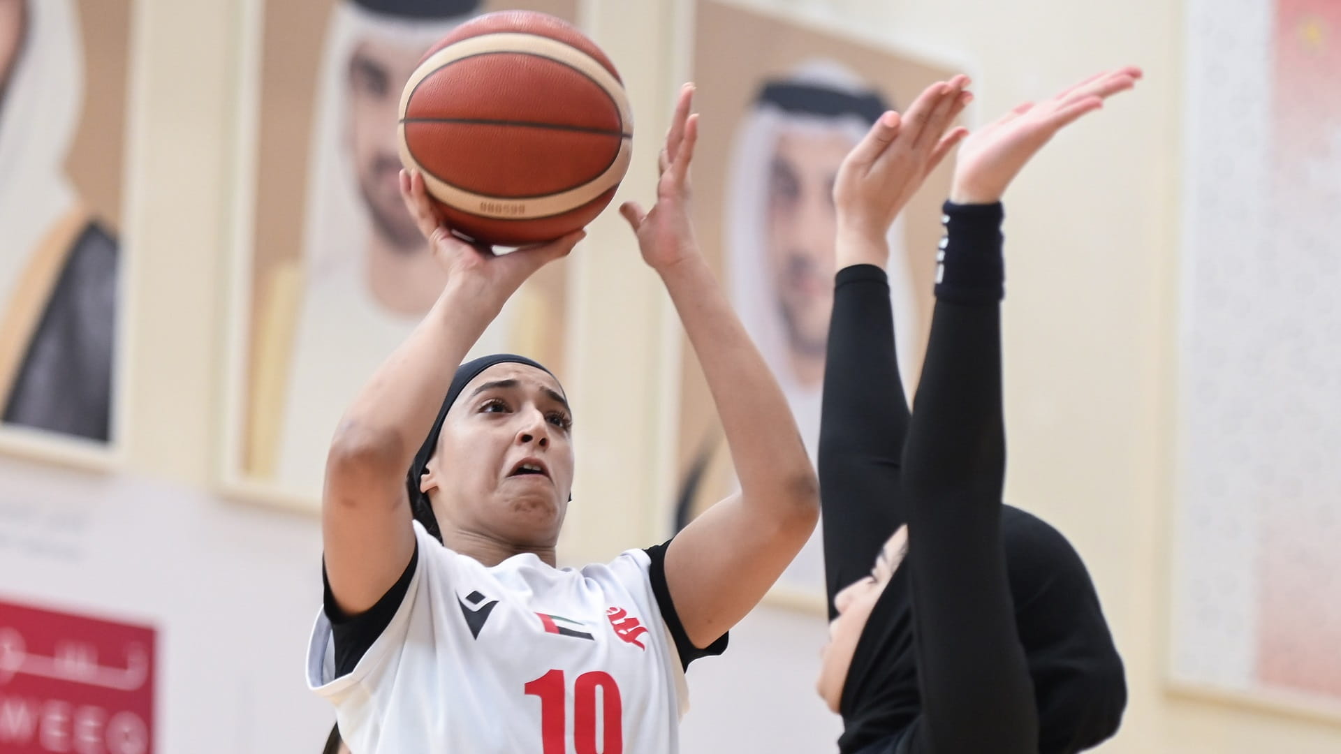 Image for the title: Al Fuhais, Al Thawra one step away from AWST basketball finals 