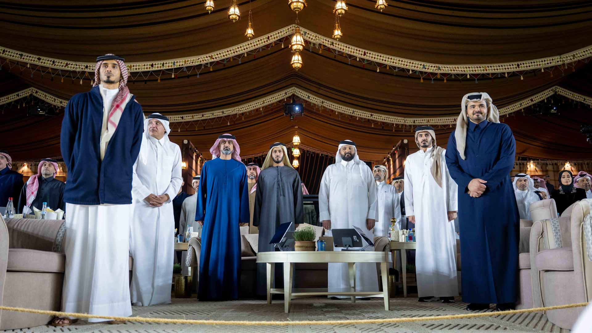 Image for the title: Ajman CP attends closing ceremony of 'Title Show'  