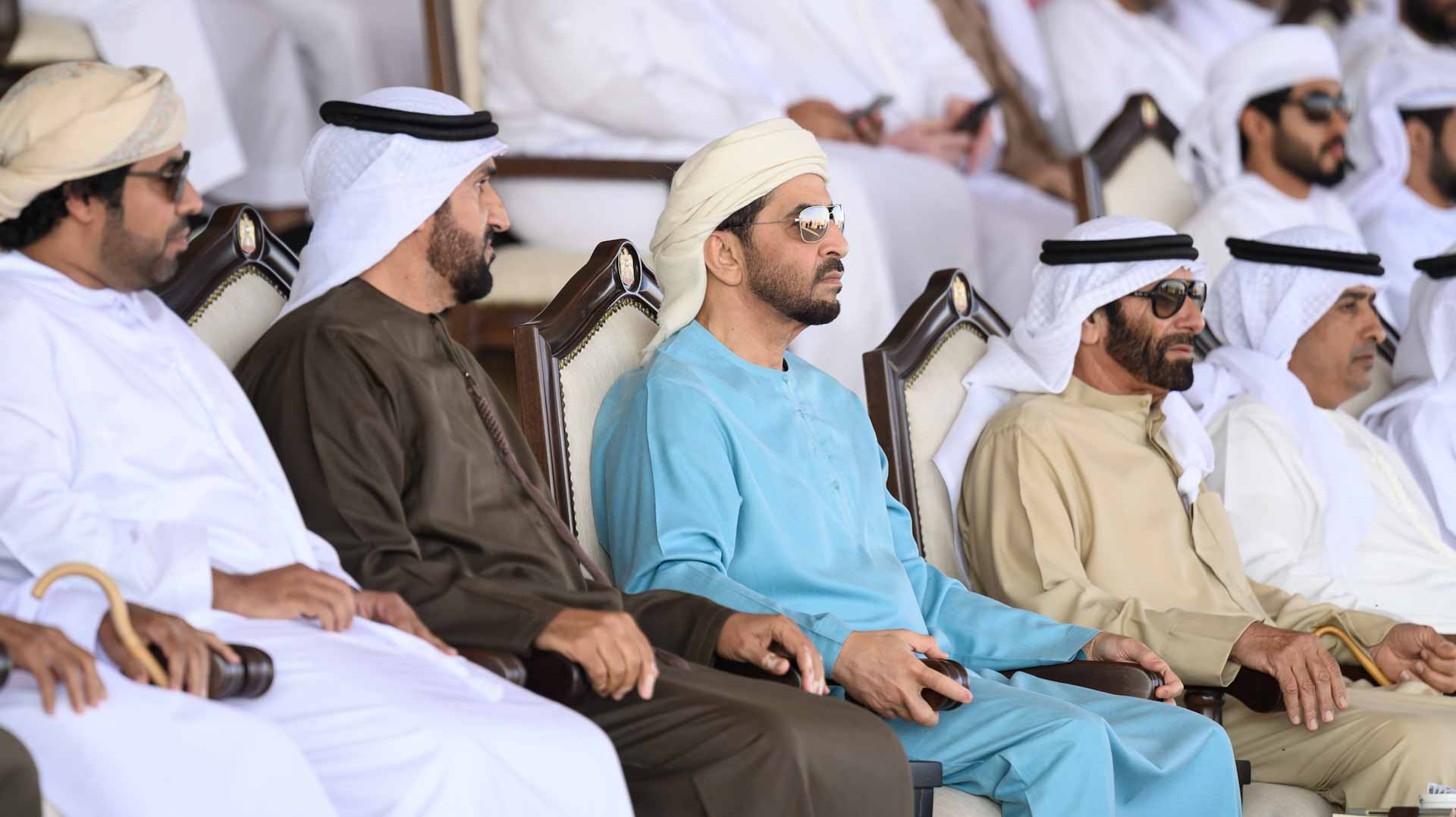 Image for the title: Hamdan bin Zayed crowns winners of Camel Mazayna Contest 
