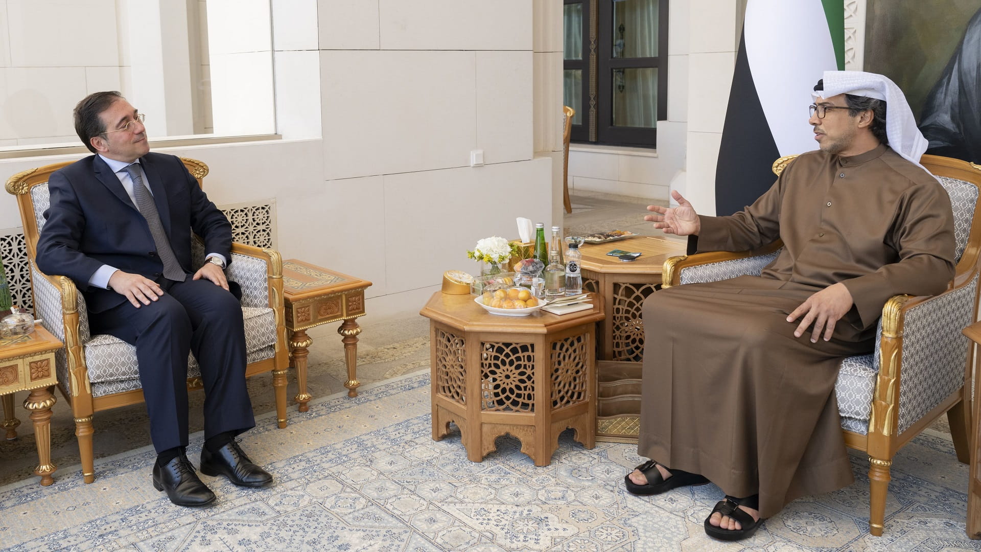 Image for the title: UAE President receives written message from King of Spain 