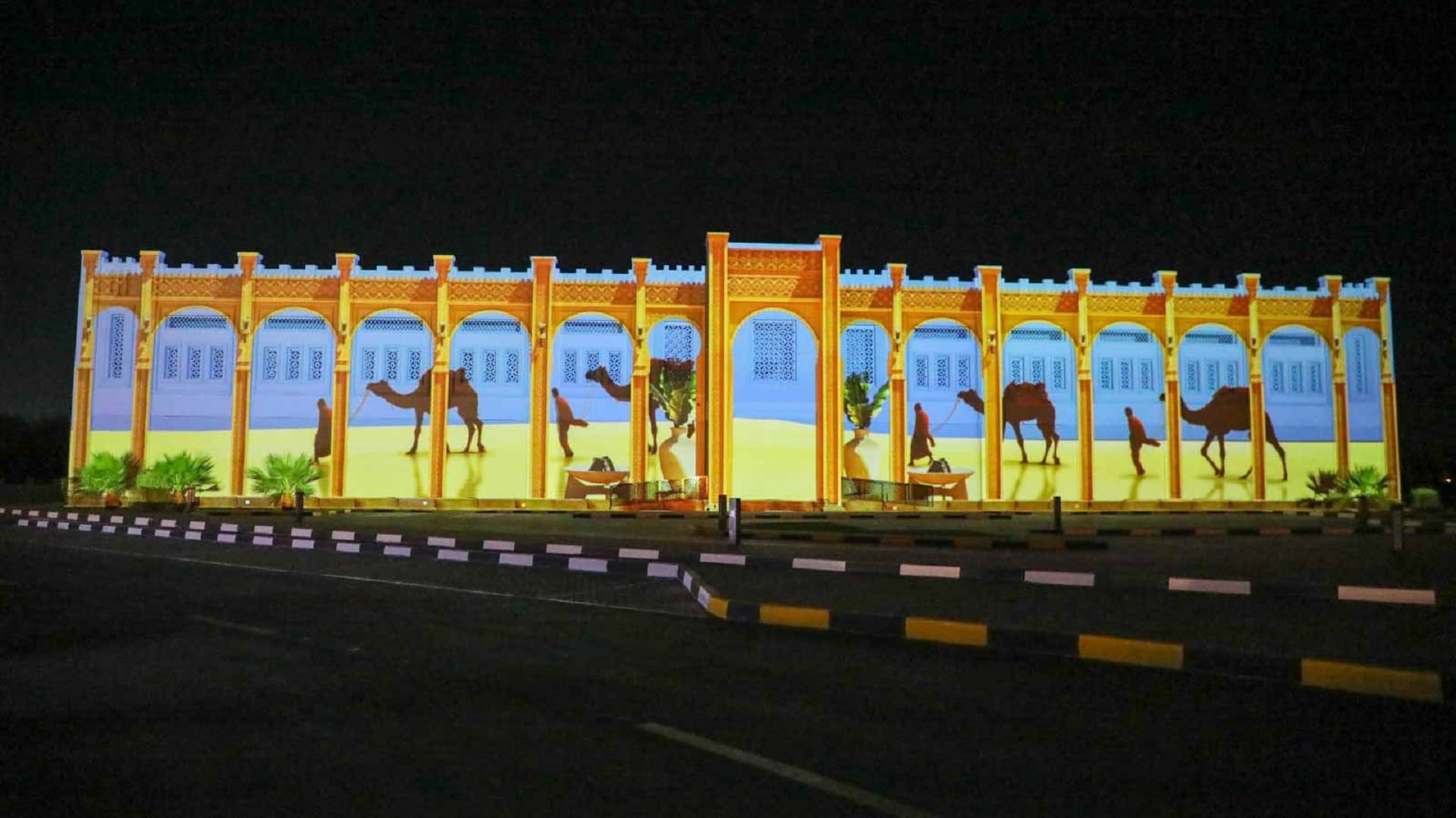 Image for the title: Sharjah Lights Festival sparks Al Hamriyah’s sky 