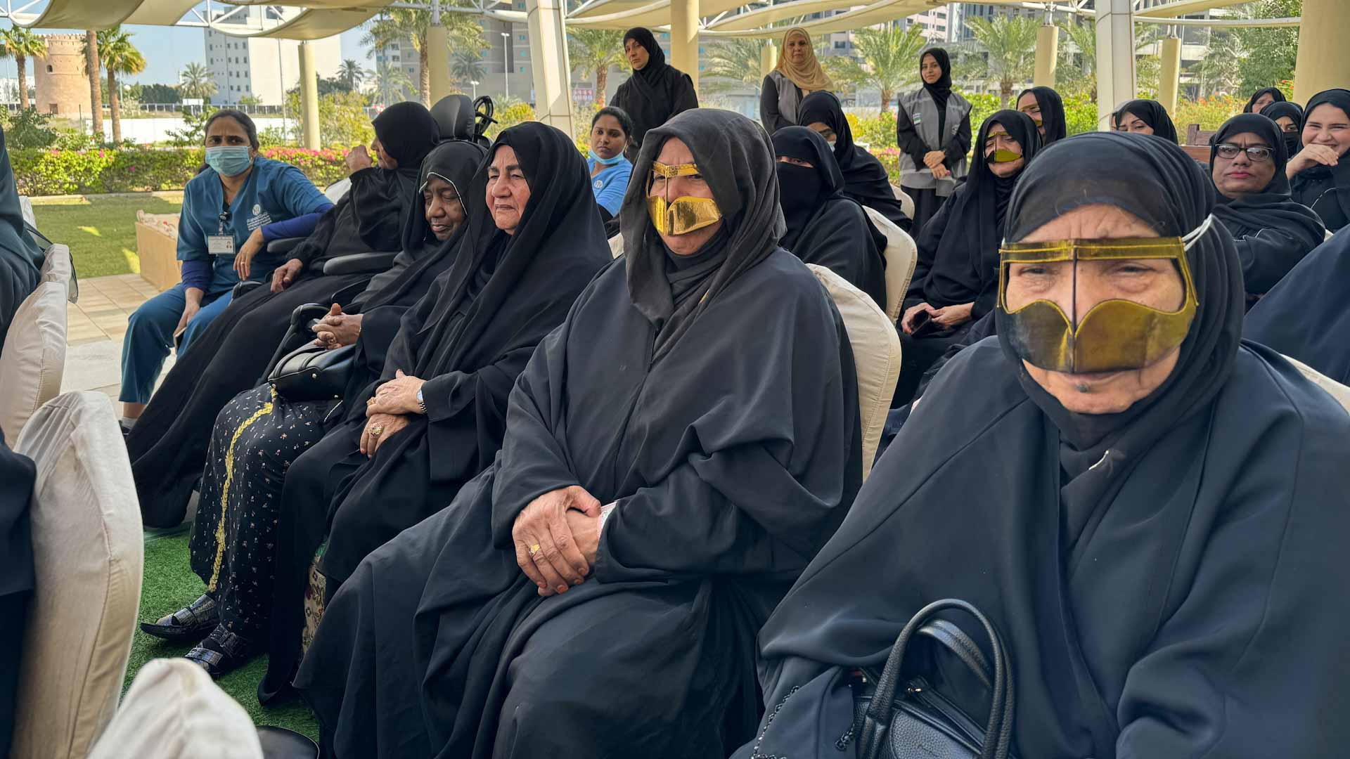 صورة بعنوان: كبار السن باجتماعية الشارقة يزينون جلسة "حياة أهل البحر" 