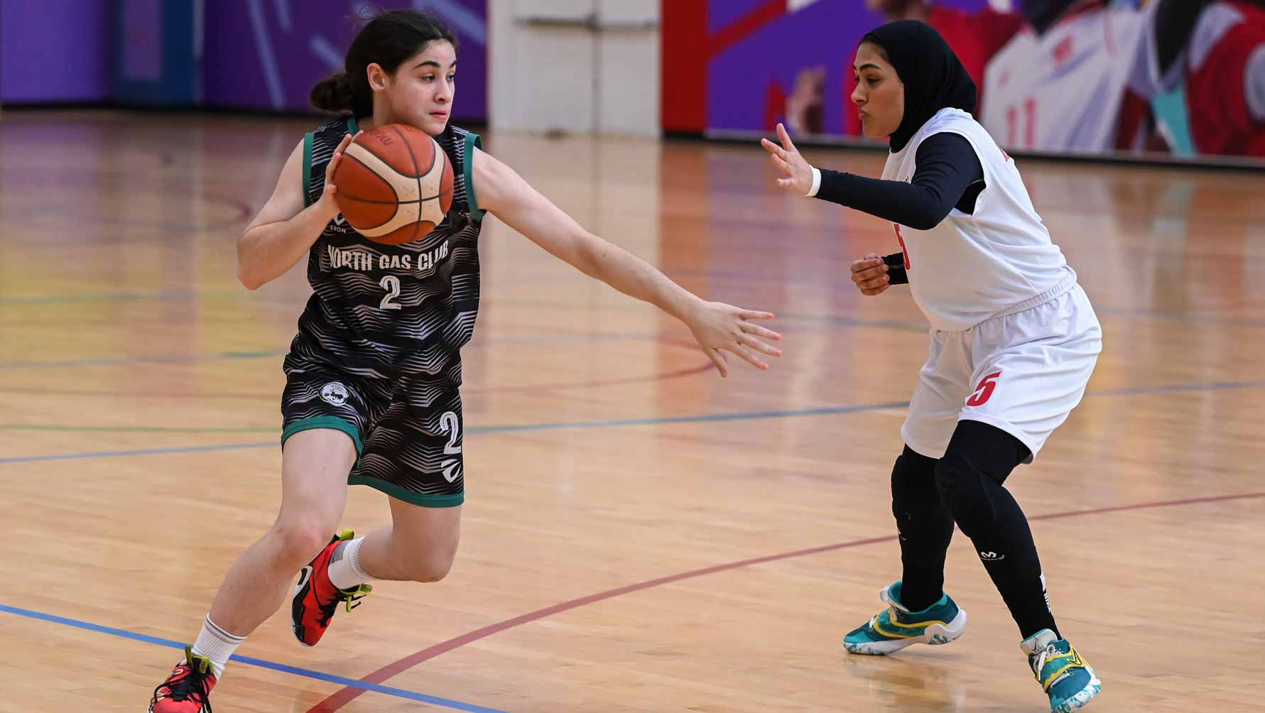 Image for the title: Al Thawra, Al-Fuhais eye AWST title in basketball clash 