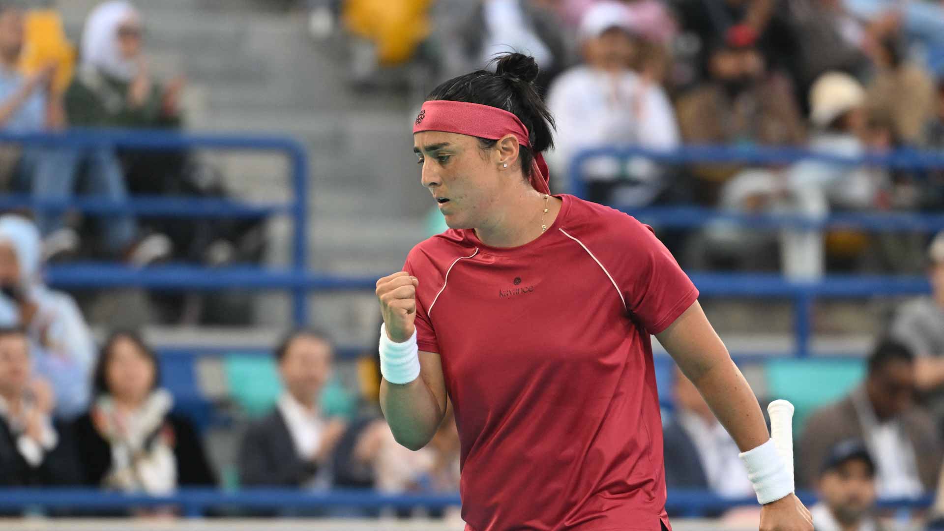 صورة بعنوان: التونسية جابر تودع بطولة أبوظبي للتنس 