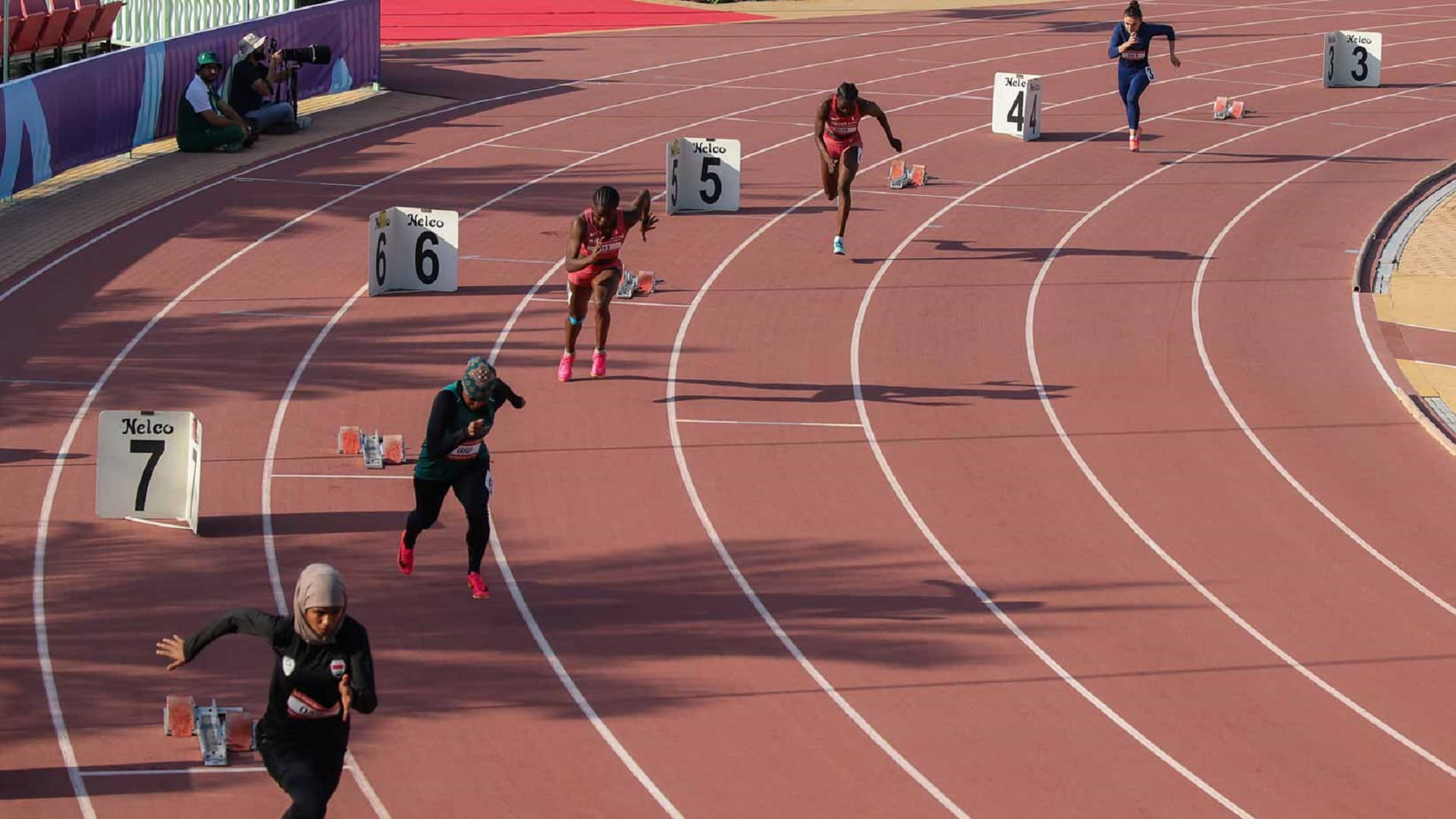 Image for the title: Bahrain shines with 4 new medals, Egypt clinches 5 in AWST 