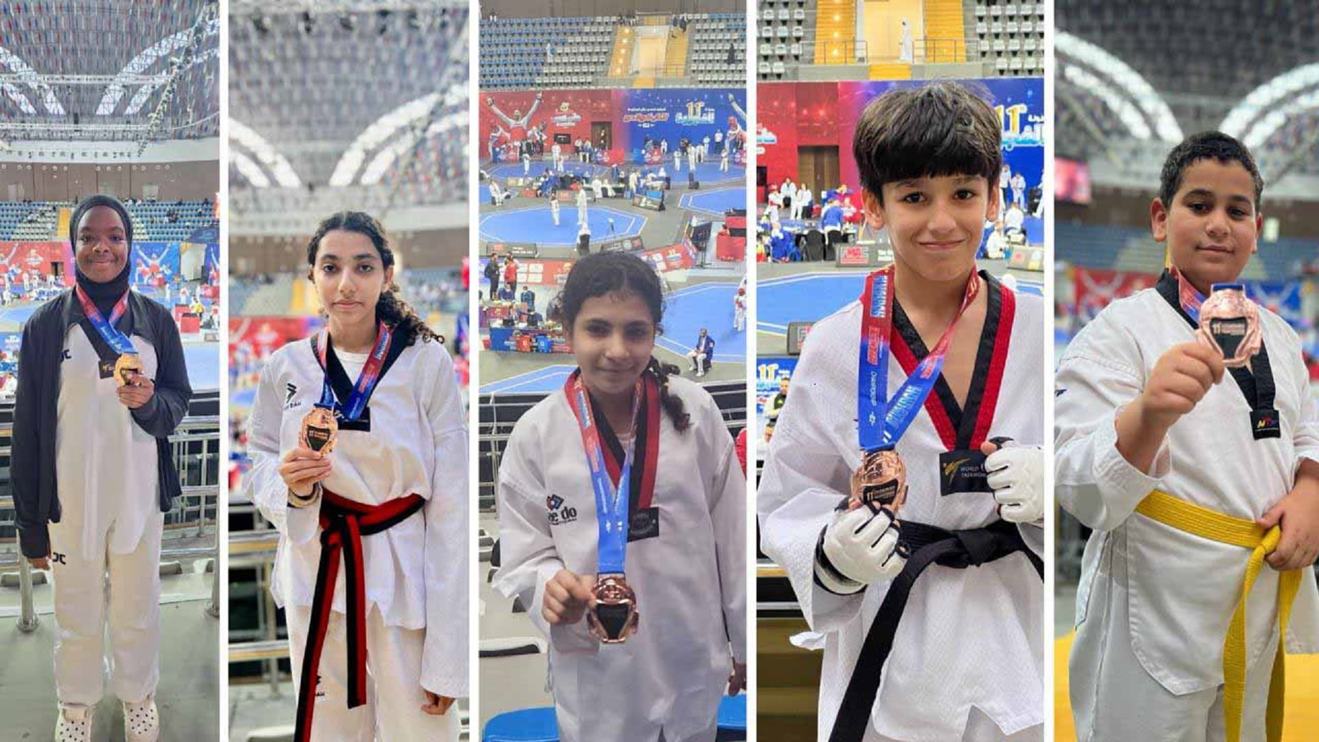 Image for the title: Mleiha Club scoops five colorful medals in Fujairah Championship 