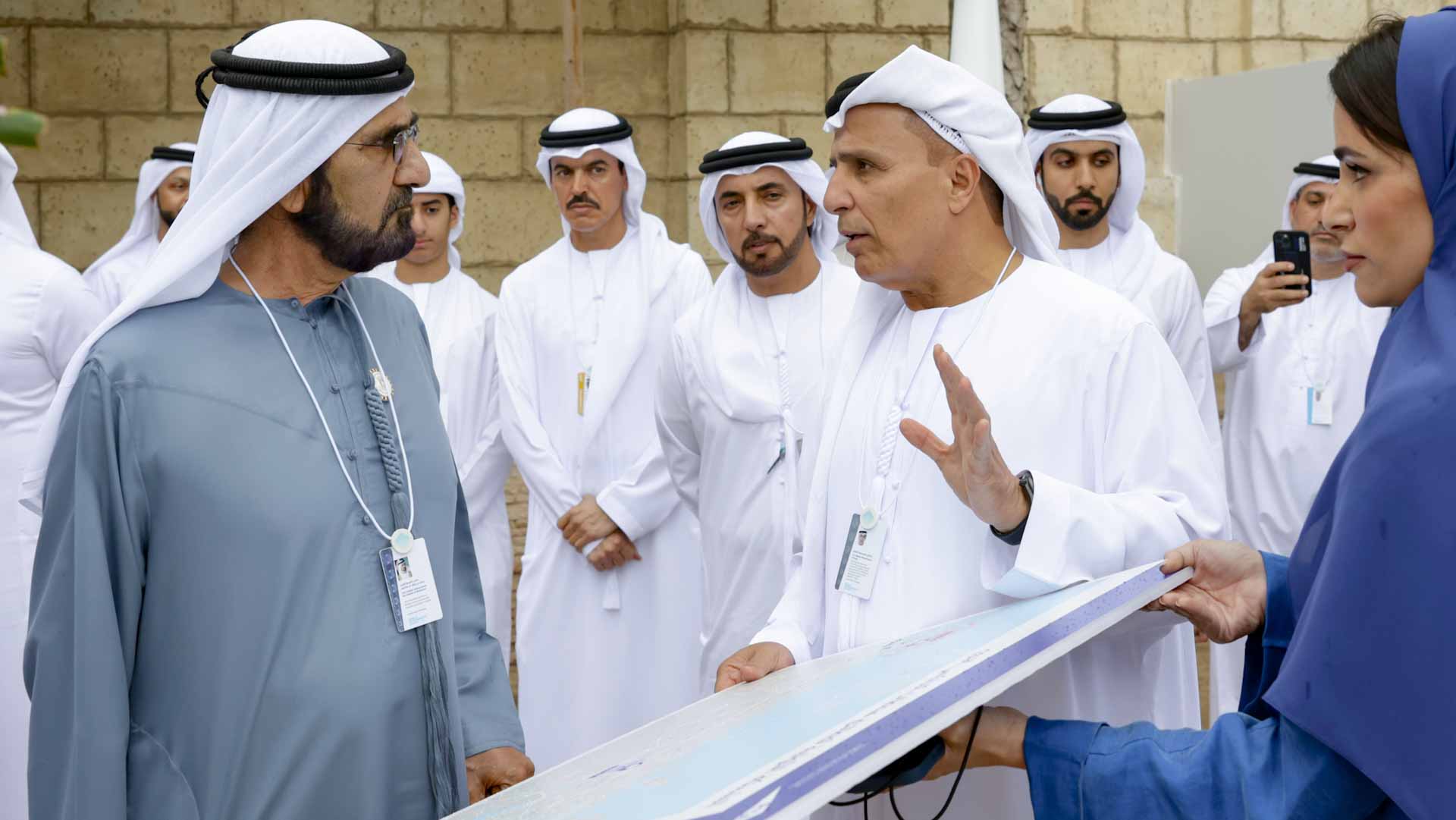 Image for the title: VP, Hamdan bin Mohammed witness agreement to launch aerial taxis 