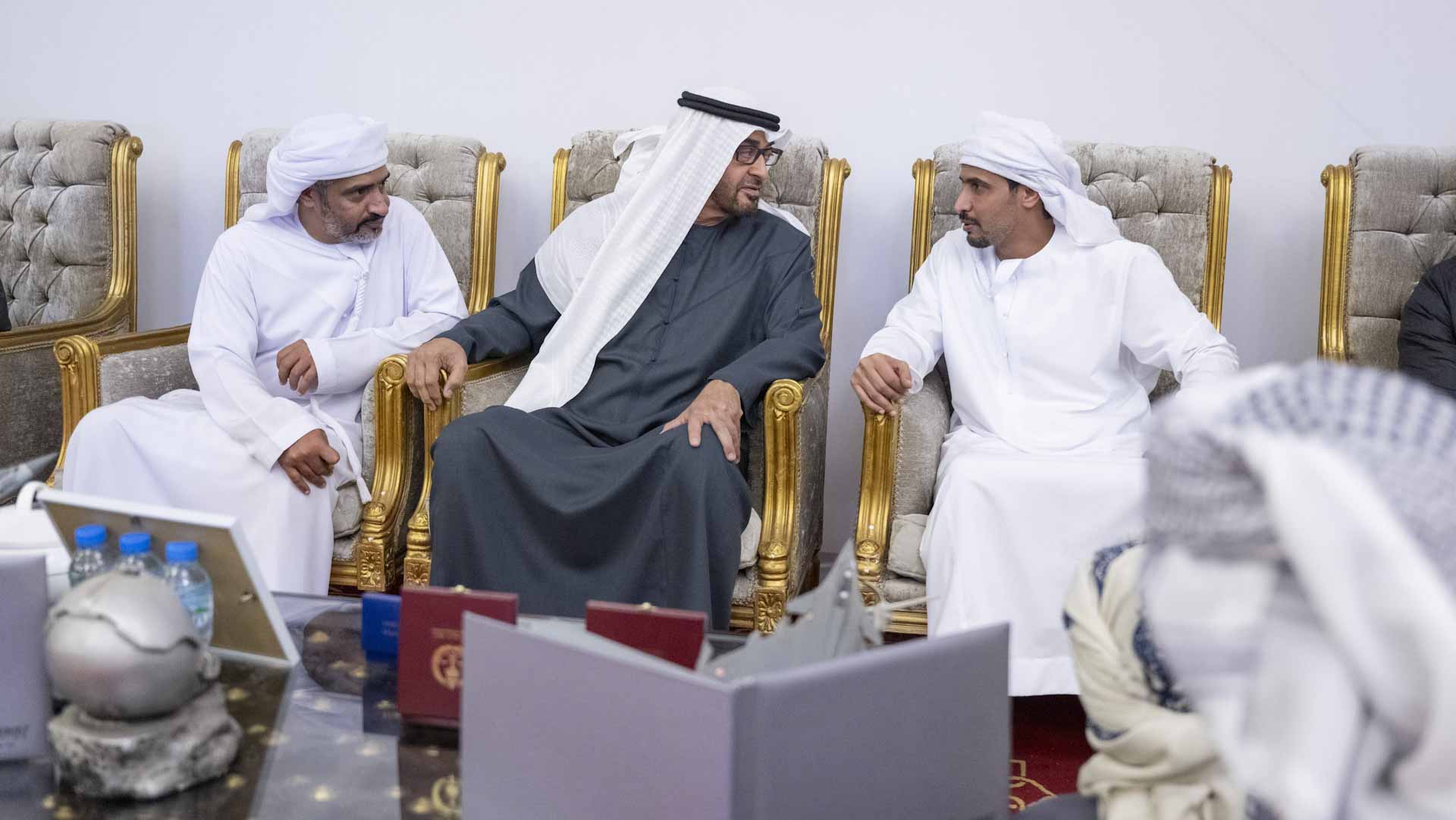 Image for the title: UAE President offers condolences over martyrdom of Al Mansouri 