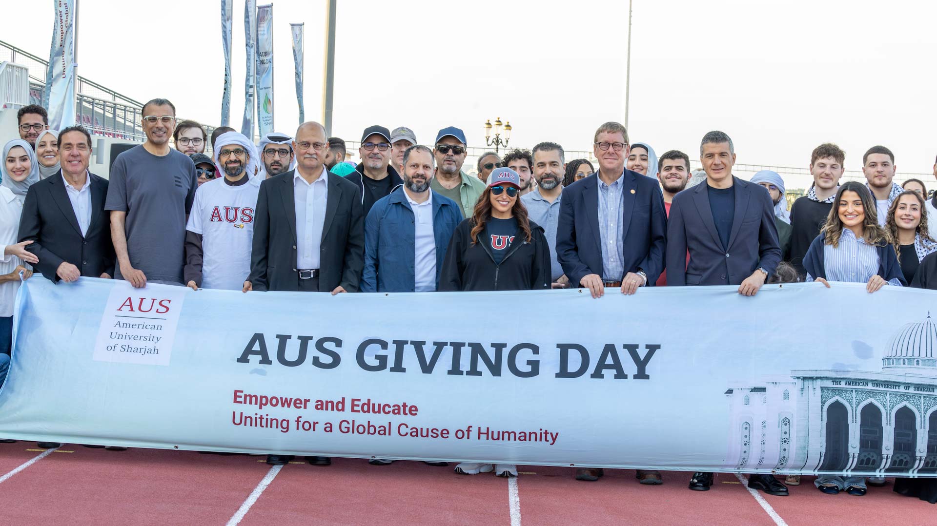 صورة بعنوان: بحضور بدور القاسمي.. الجامعة الأميركية بالشارقة تنظم "يوم العطاء" 