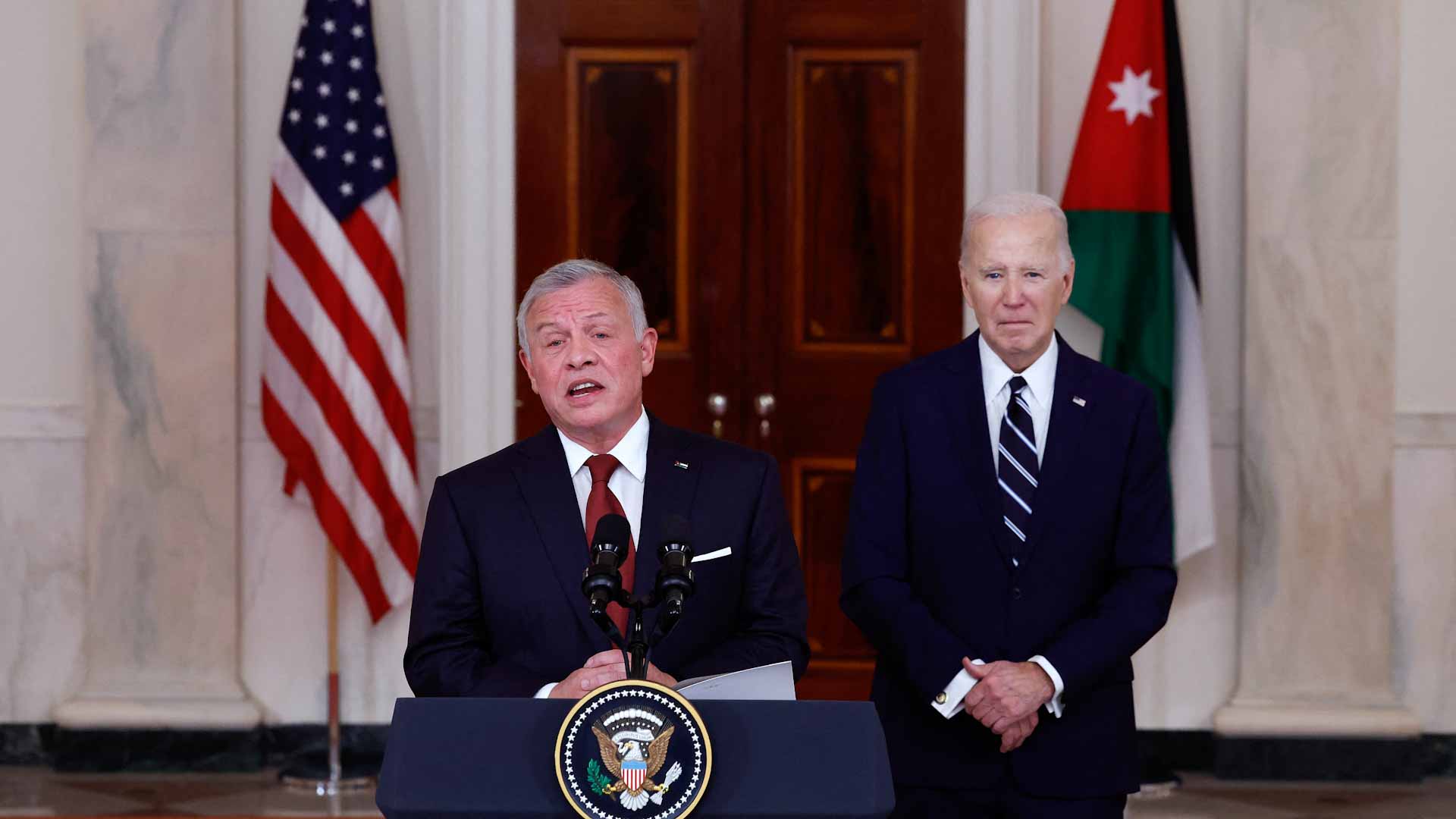 صورة بعنوان: مع إدانته قصف رفح..ملك الأردن يدعو إلى وقف دائم للحرب في غزة  