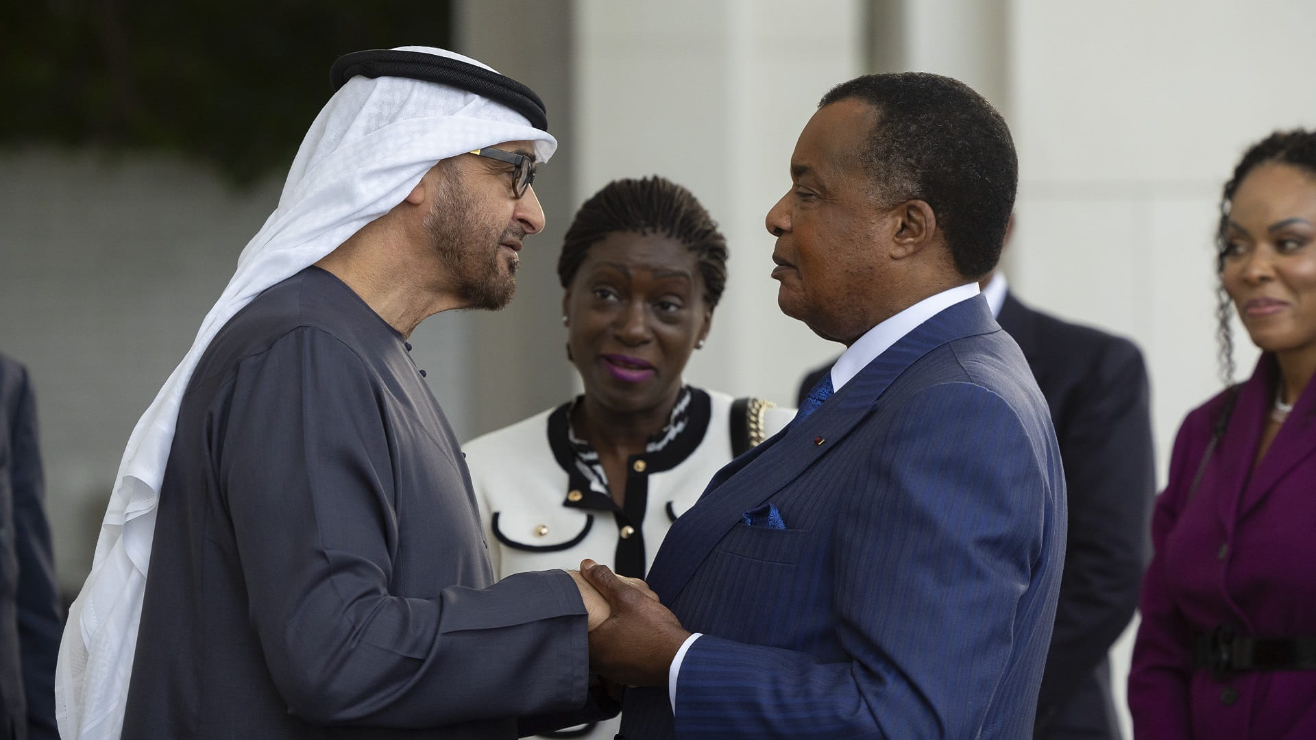 Image for the title: UAE President receives President of Congo-Brazzaville 
