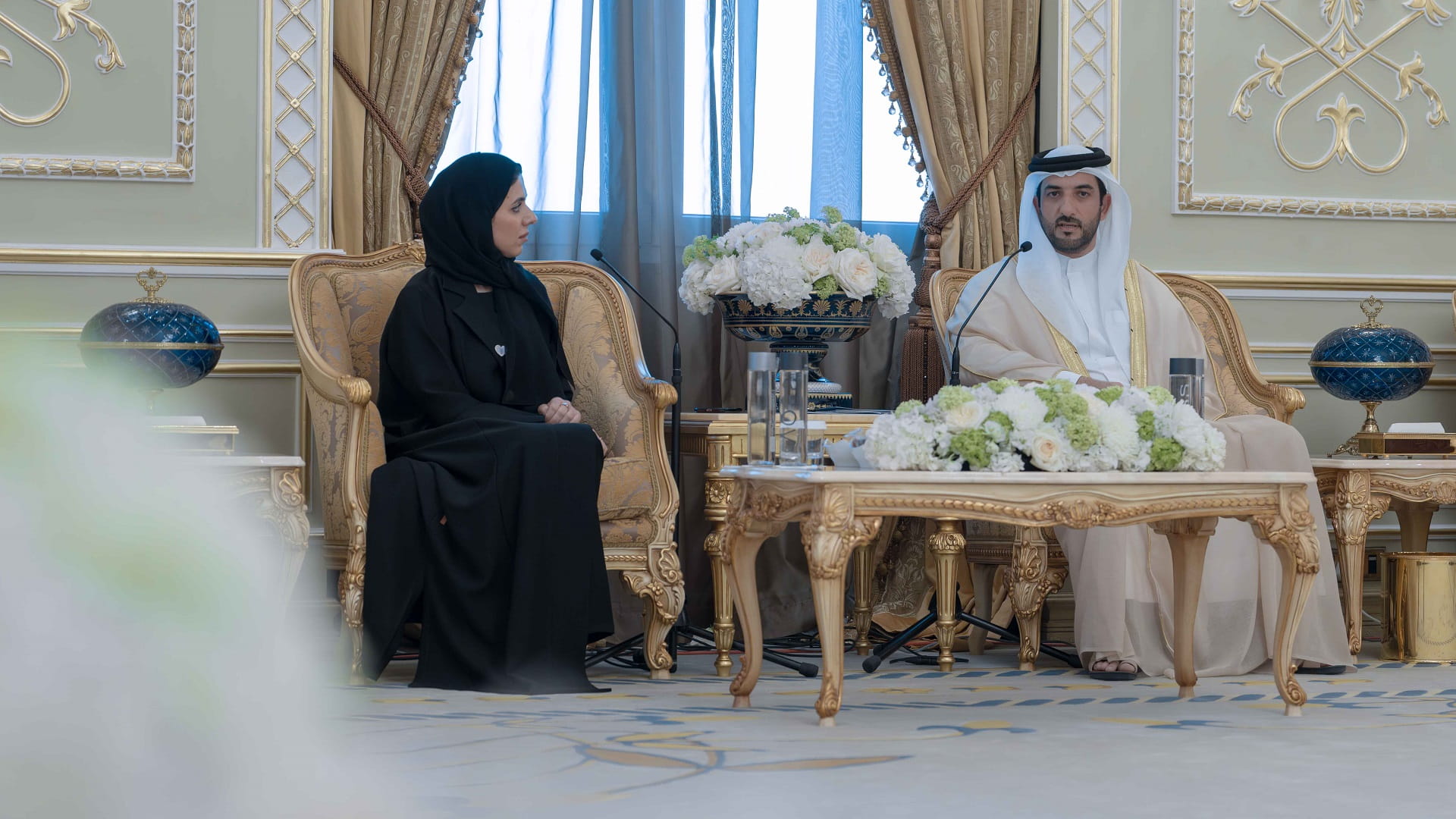 Image for the title: Sultan bin Ahmed meets TBHF's supporters 
