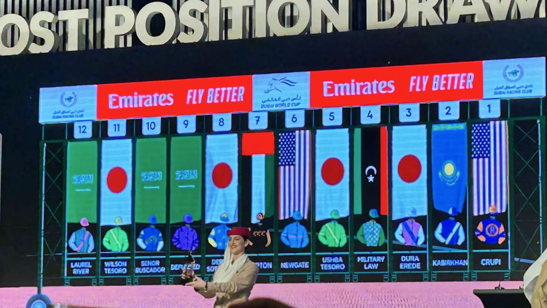 صورة بعنوان: قرعة متباينة ترفع مستوى طموح 12 خيلاً مشاركاً بكأس دبي العالمي 
