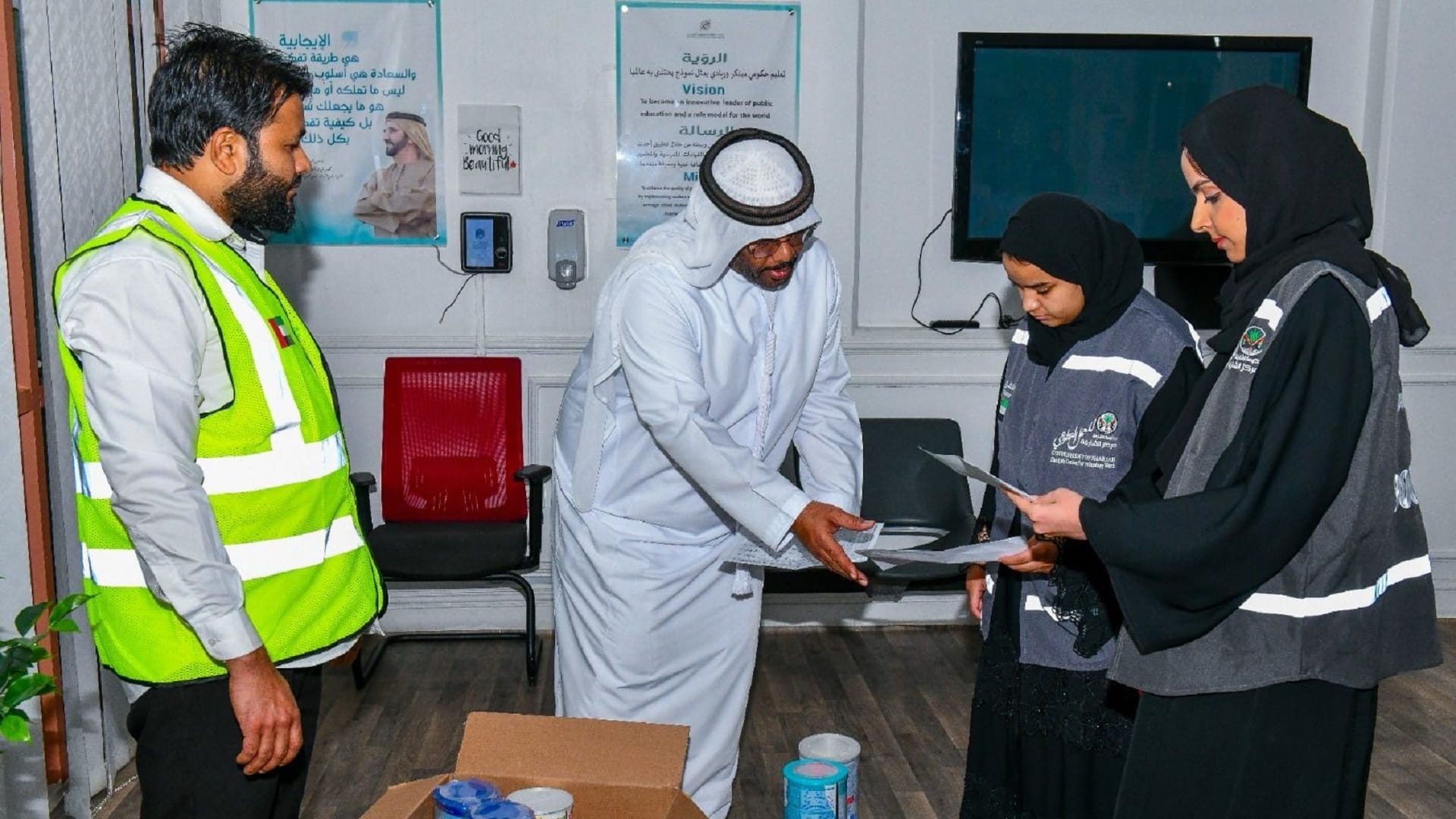 Image for the title: SCI strengthens its efforts to support those affected by rain 