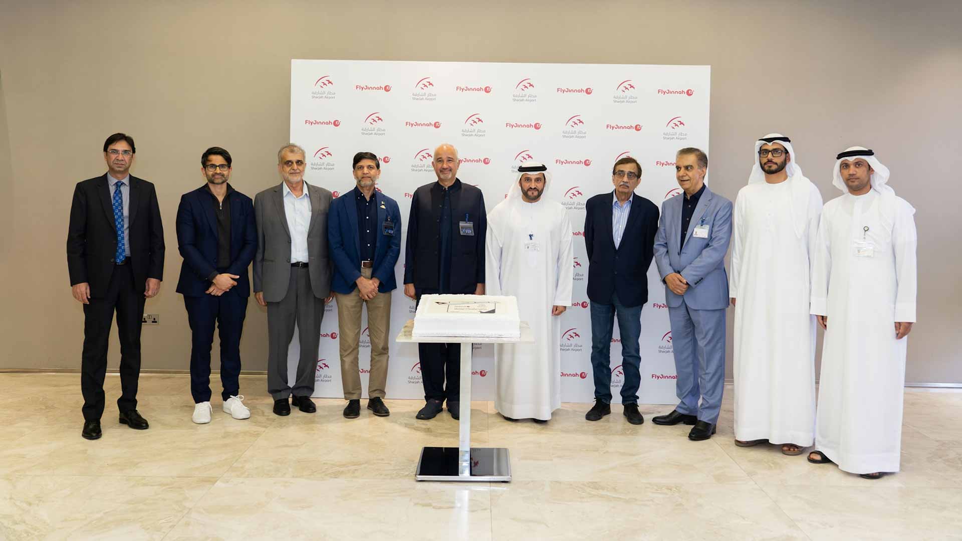 Image for the title: SA welcomes Pakistani carrier Fly Jinnah’s first flight 