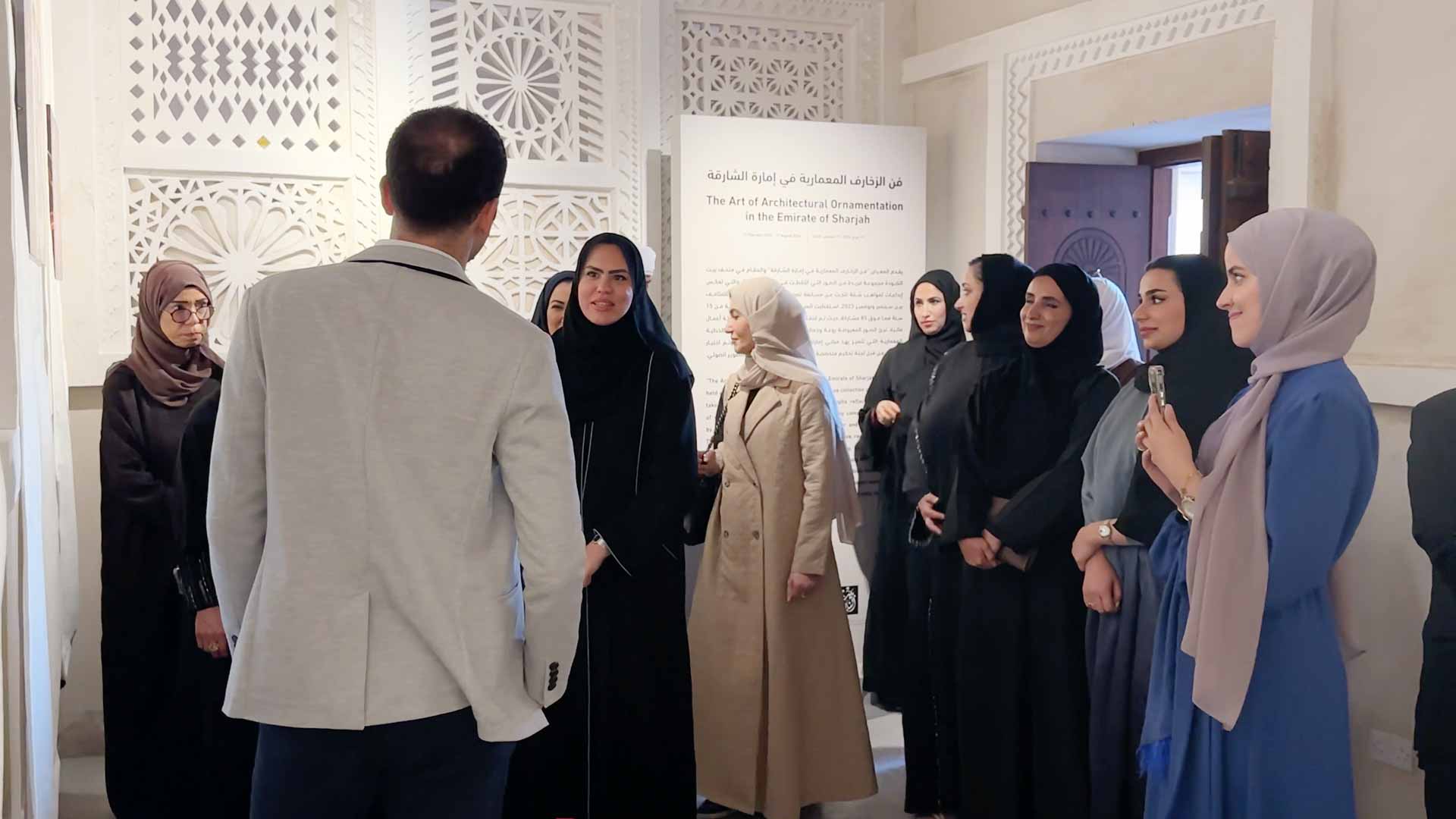 Image for the title: Architectural ornamentation reflects Sharjah’s charm 